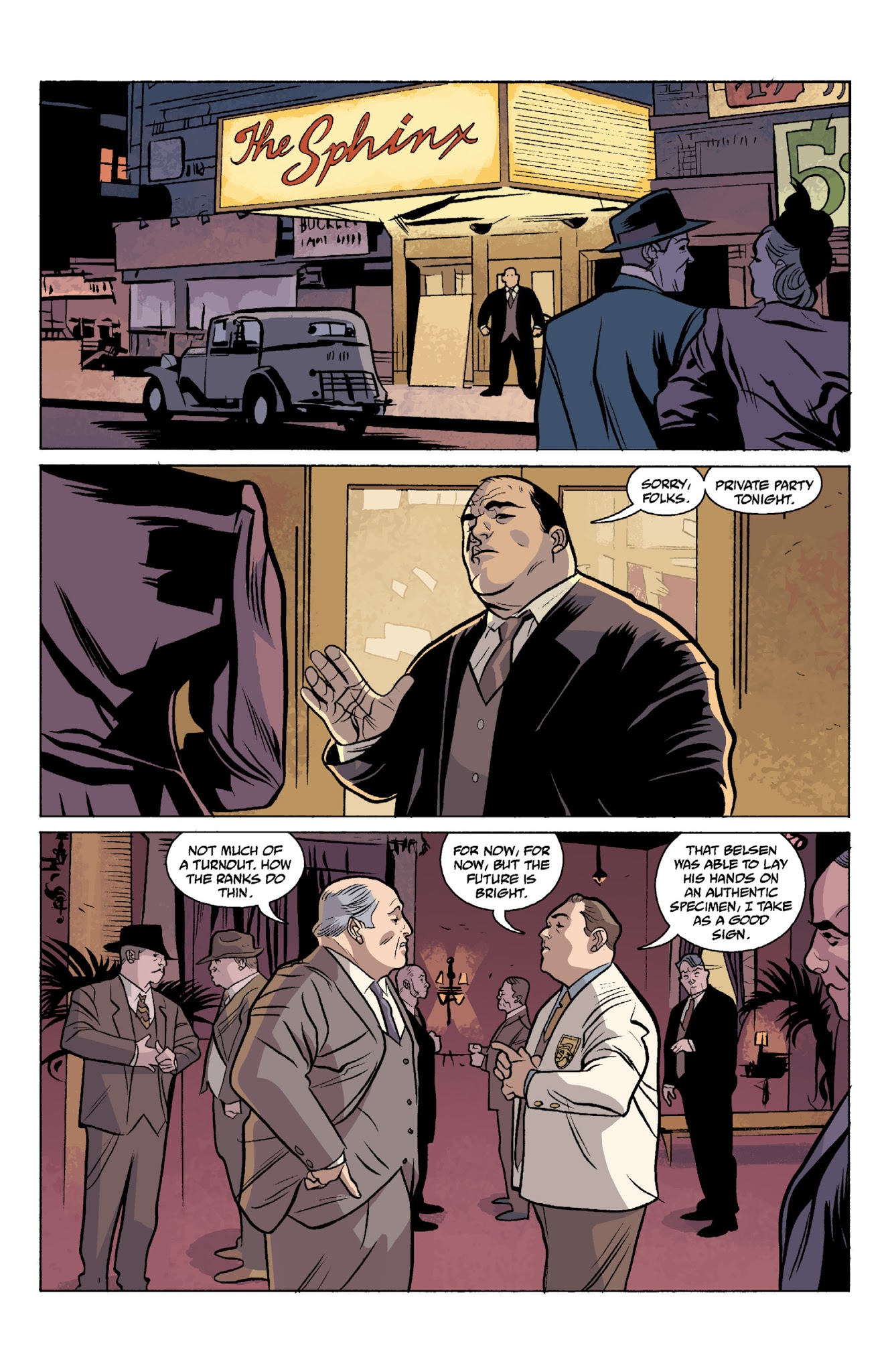 Read online Lobster Johnson: Satan Smells a Rat comic -  Issue # TPB - 114