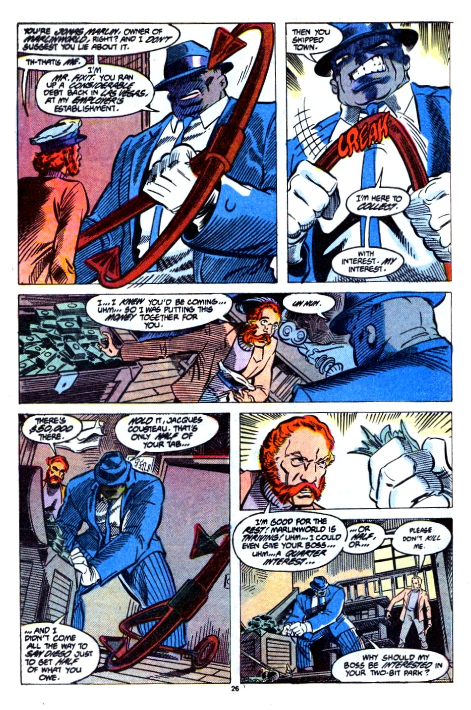 Read online Marvel Comics Presents (1988) comic -  Issue #26 - 28