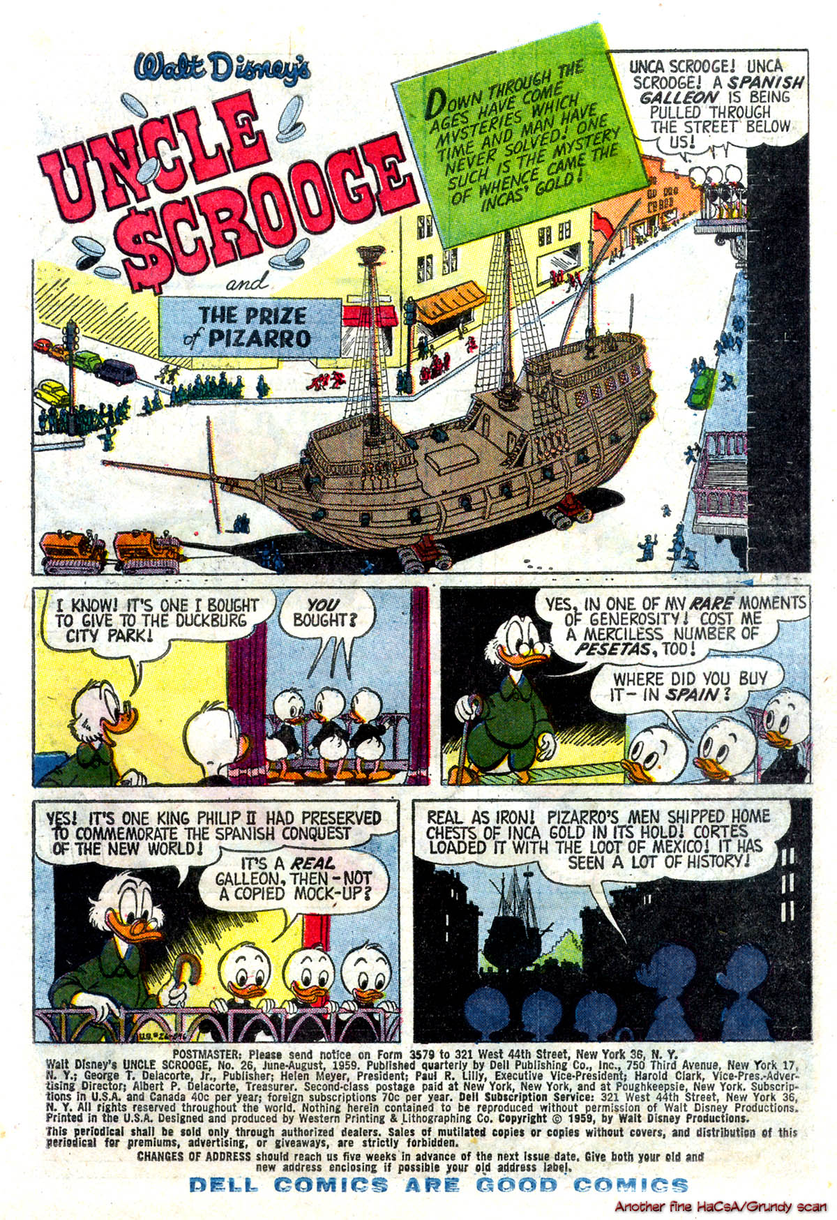 Read online Uncle Scrooge (1953) comic -  Issue #26 - 3