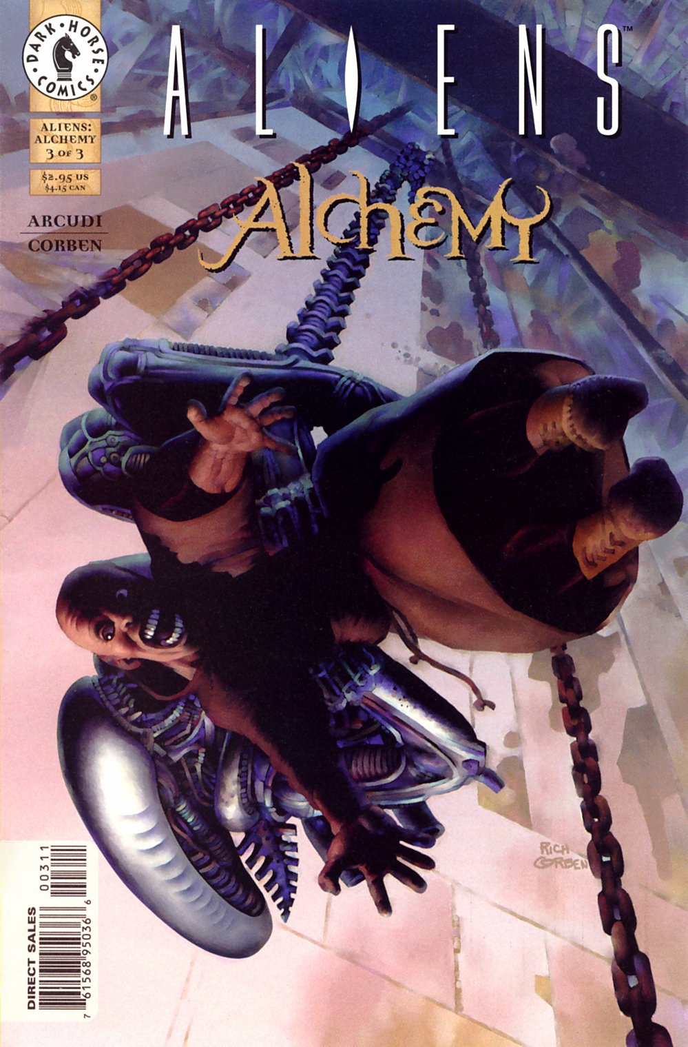 Read online Aliens: Alchemy comic -  Issue #3 - 1