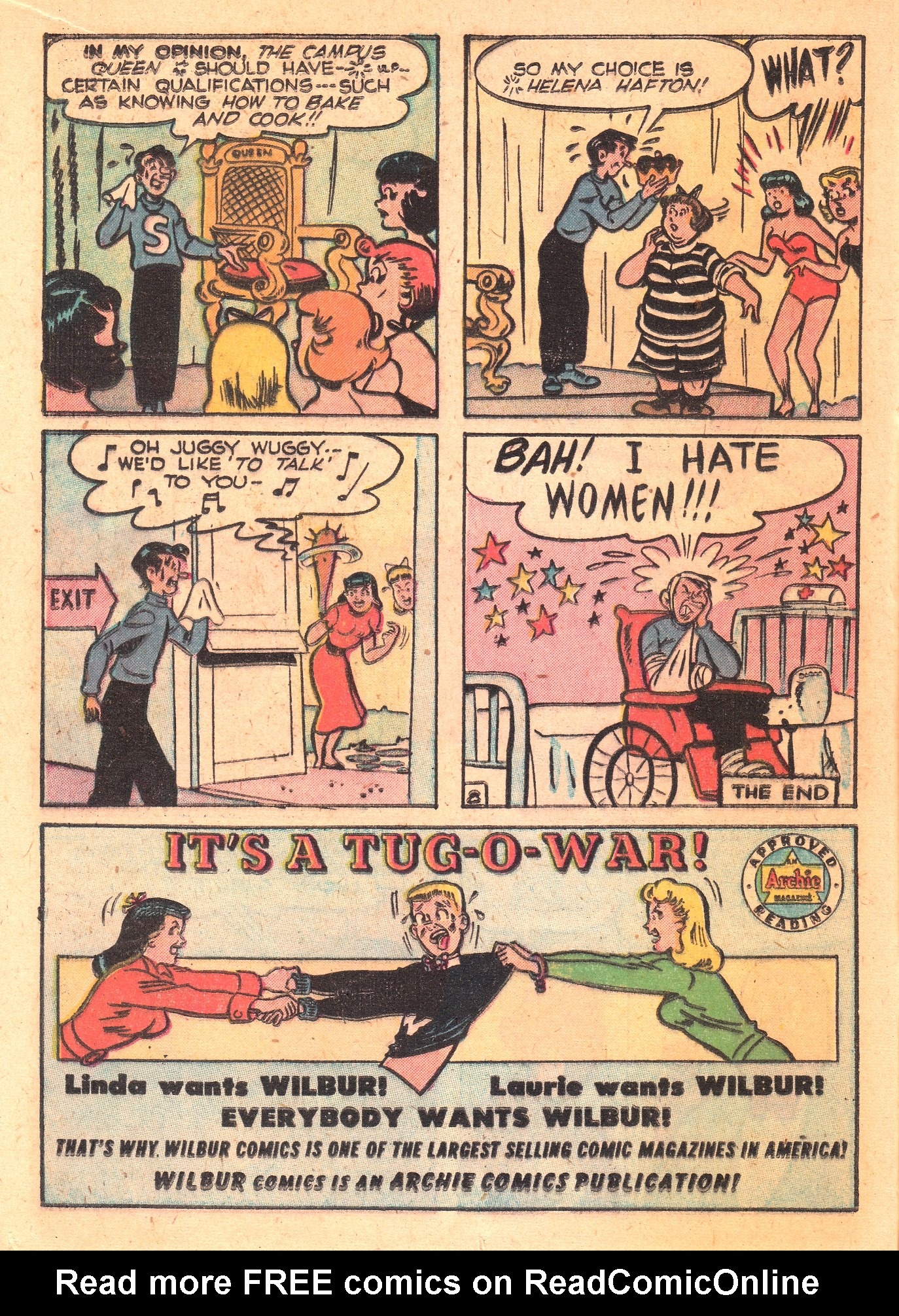 Read online Pep Comics comic -  Issue #93 - 16