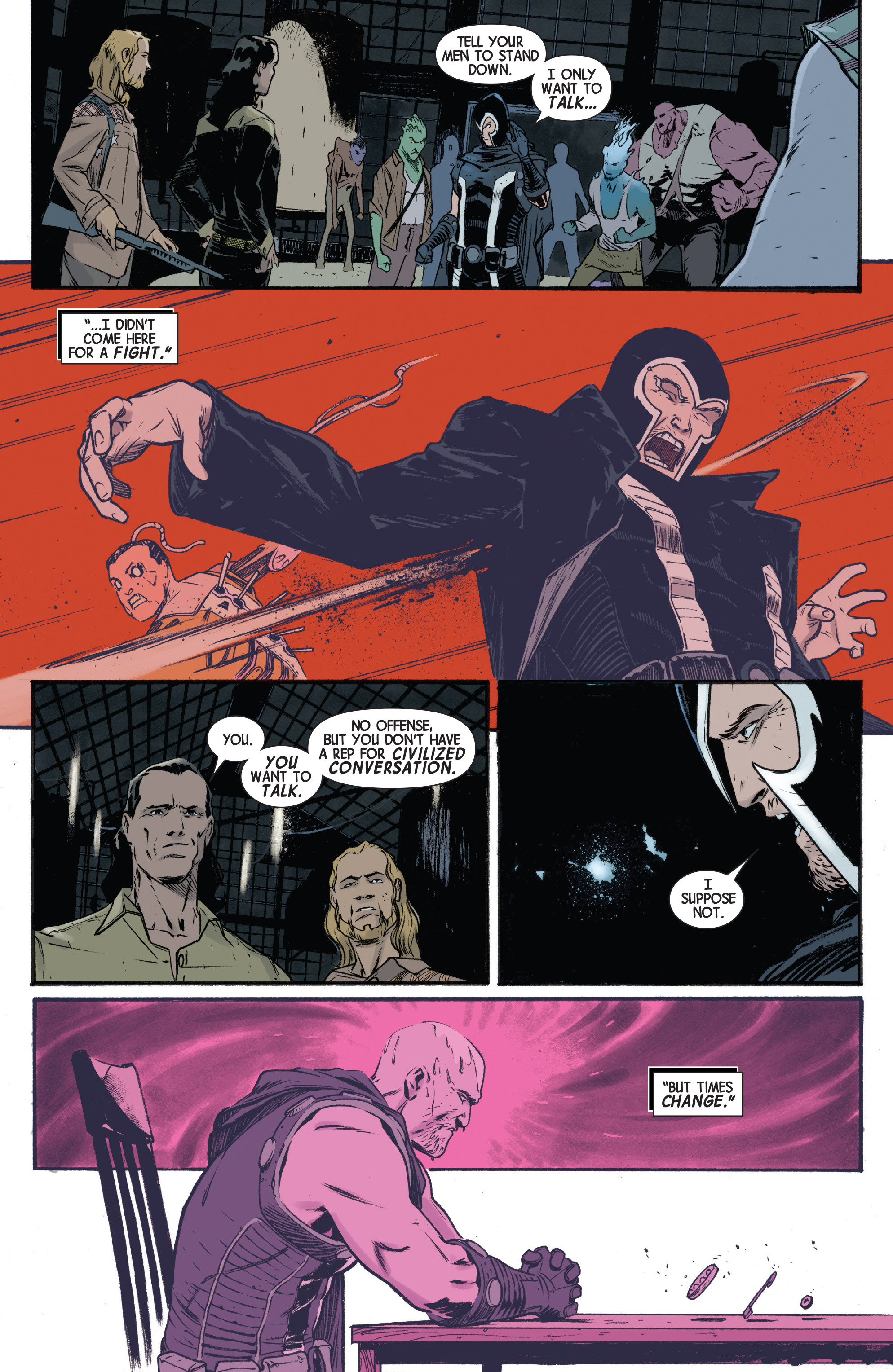 Read online Magneto comic -  Issue #8 - 10