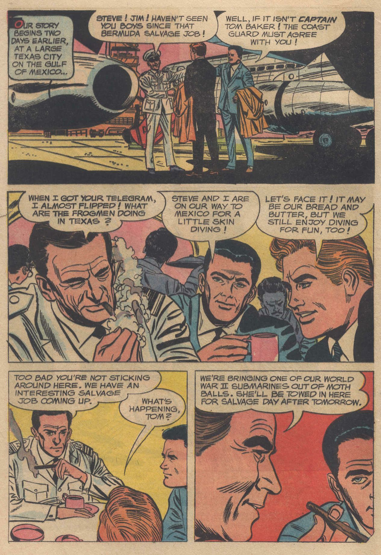 Read online The Frogmen comic -  Issue #6 - 4