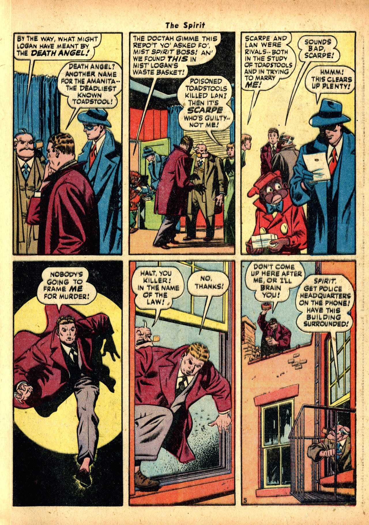 Read online The Spirit (1944) comic -  Issue #5 - 7