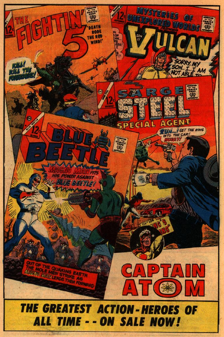 Read online Captain Atom (1965) comic -  Issue #78 - 8
