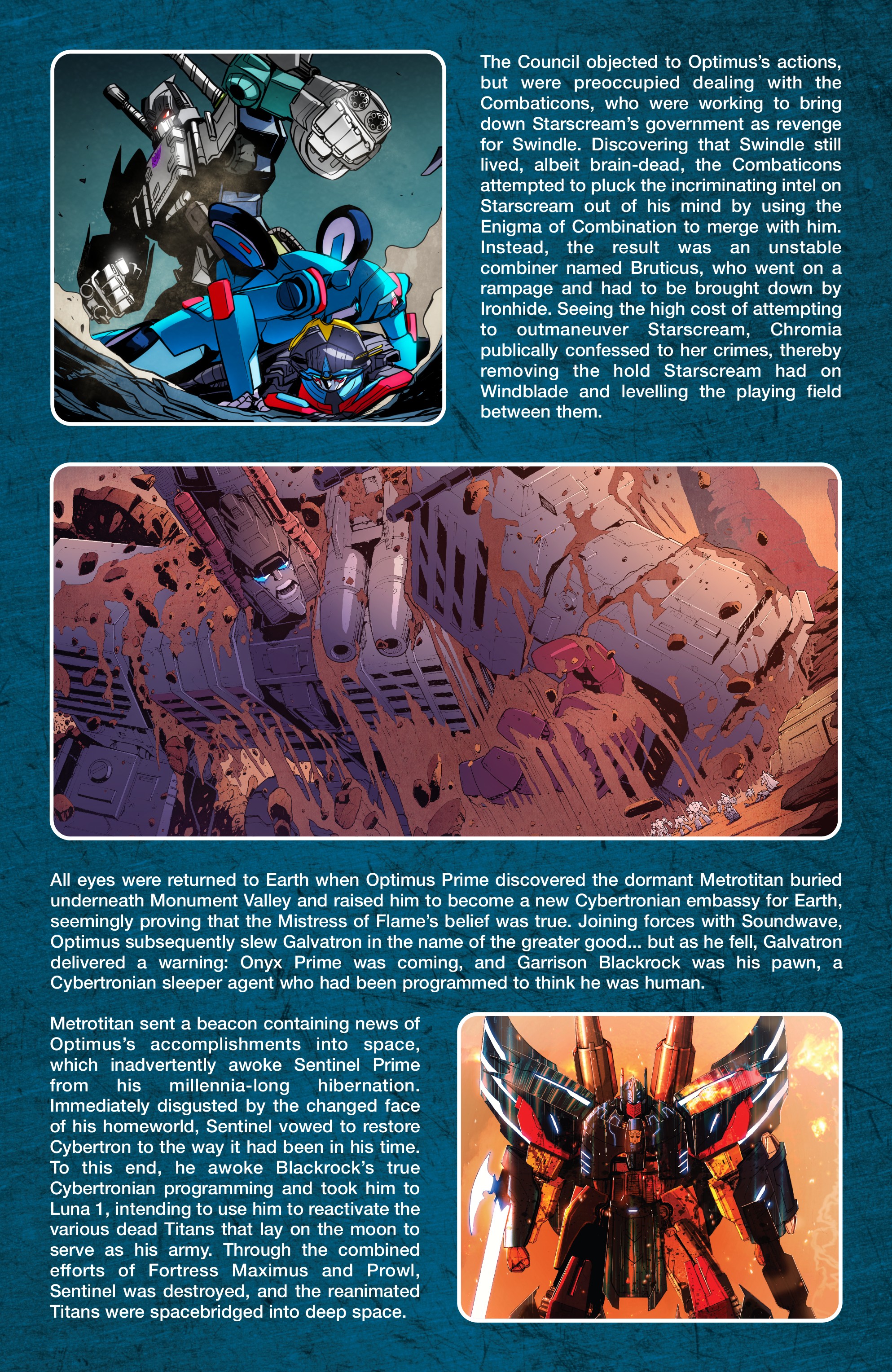 Read online Transformers: Historia comic -  Issue # Full - 35