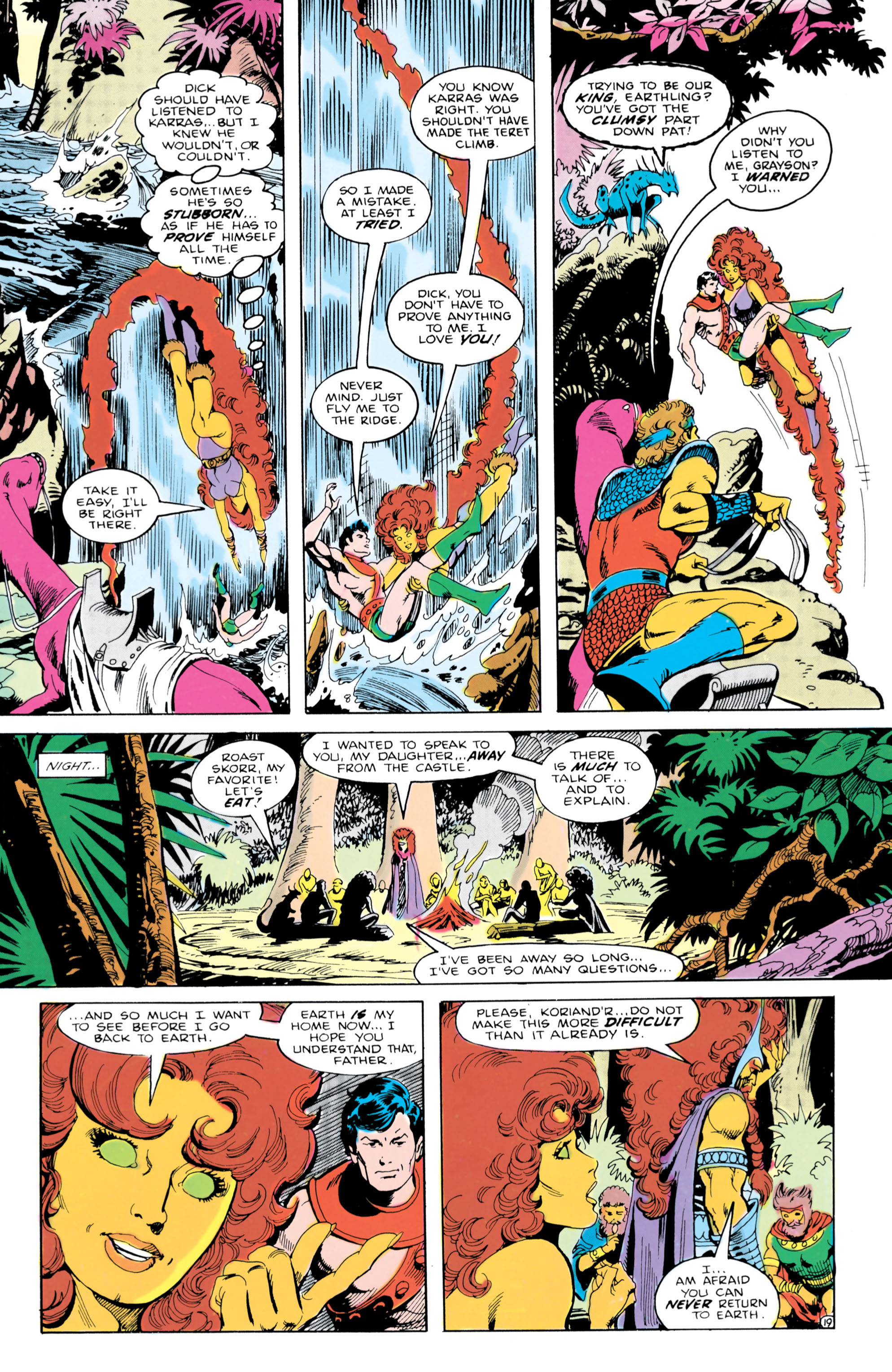 Read online The New Teen Titans (1984) comic -  Issue #15 - 19