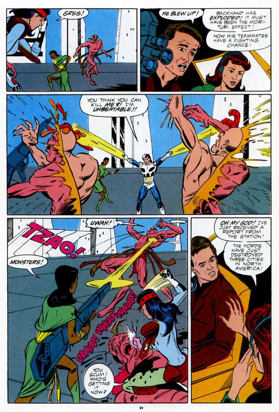 Read online Strikeforce: Morituri comic -  Issue #22 - 25