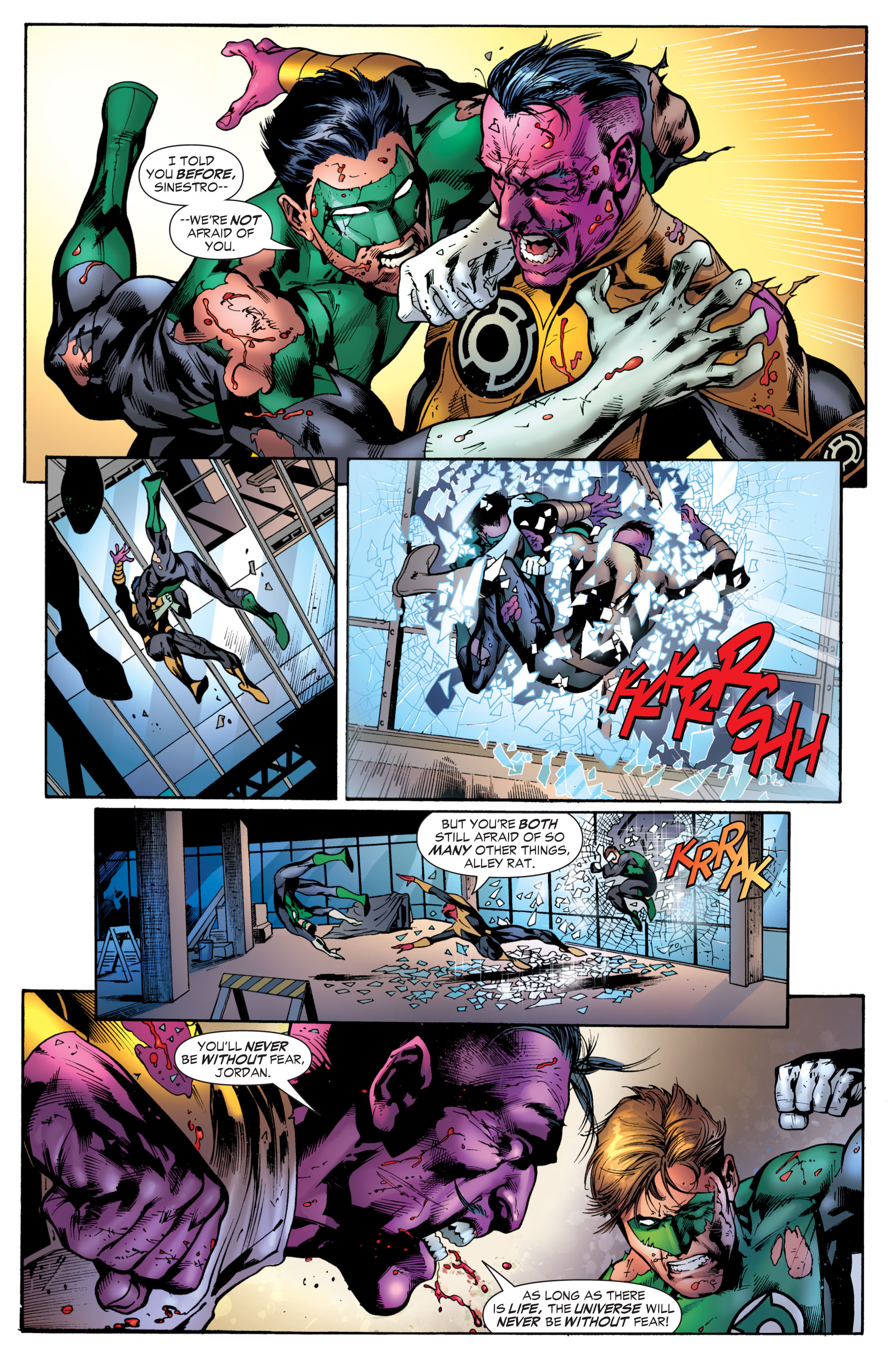 Read online Green Lantern: The Sinestro Corps War comic -  Issue # Full - 277