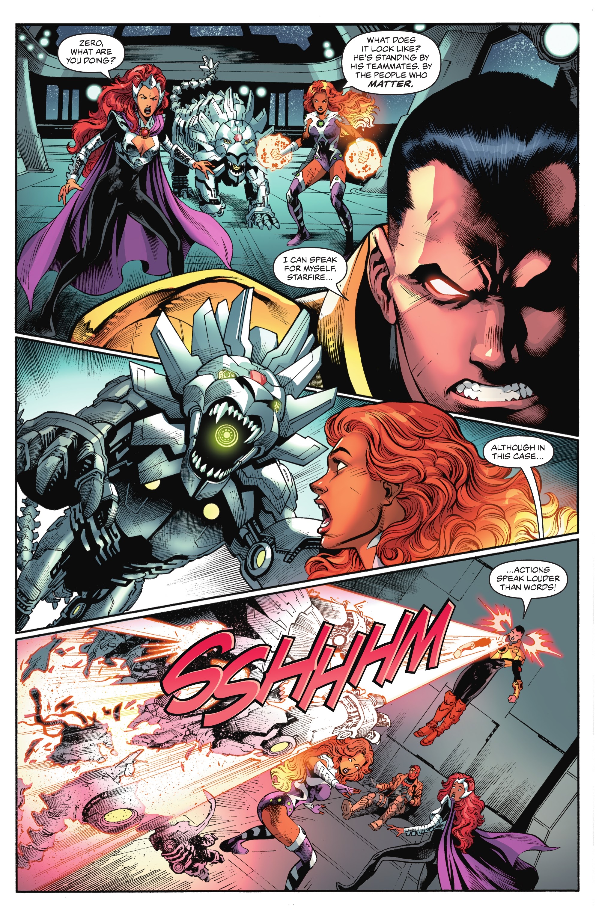Read online Titans United comic -  Issue #6 - 19