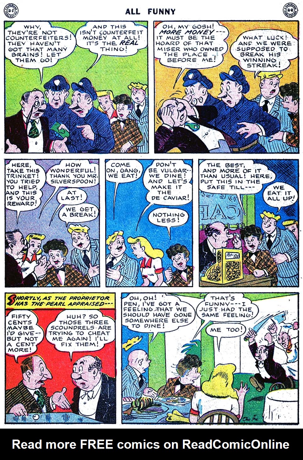Read online All Funny Comics comic -  Issue #6 - 7
