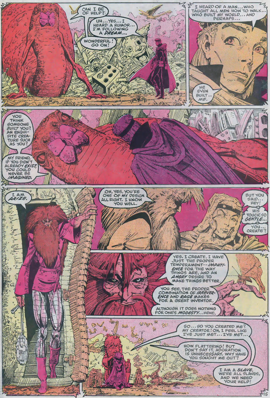 Read online Longshot (1985) comic -  Issue #5 - 16