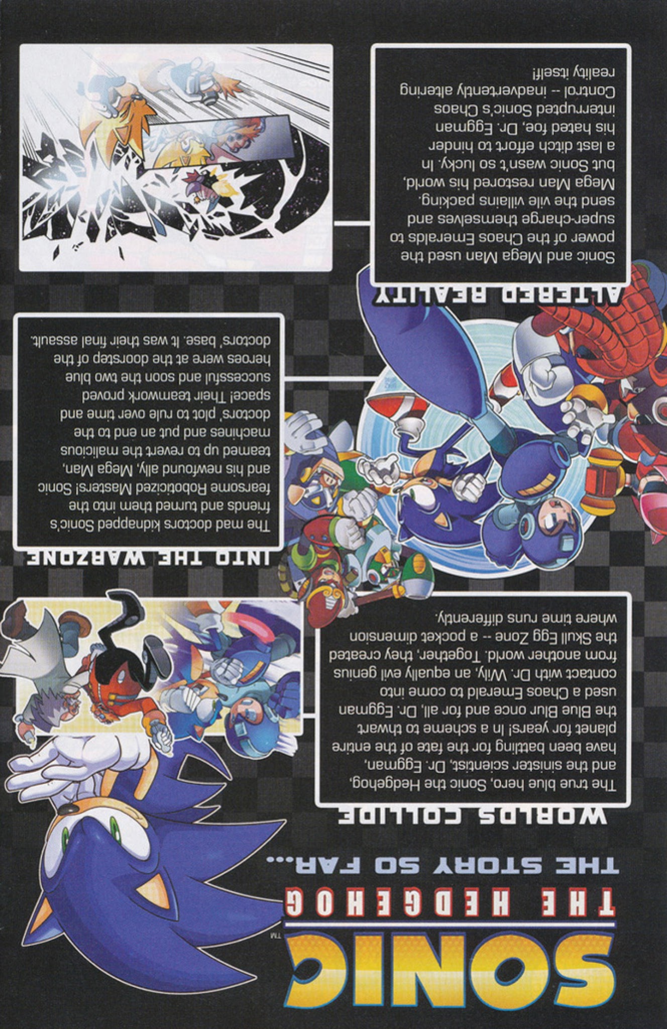 Read online Free Comic Book Day 2015 comic -  Issue # Sonic the Hedgehog - Mega Man Worlds Unite Prelude - 27
