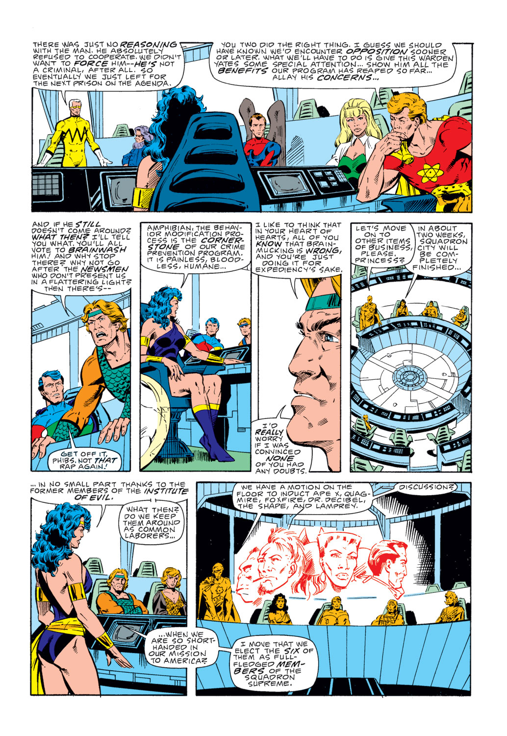 Read online Squadron Supreme (1985) comic -  Issue #6 - 14