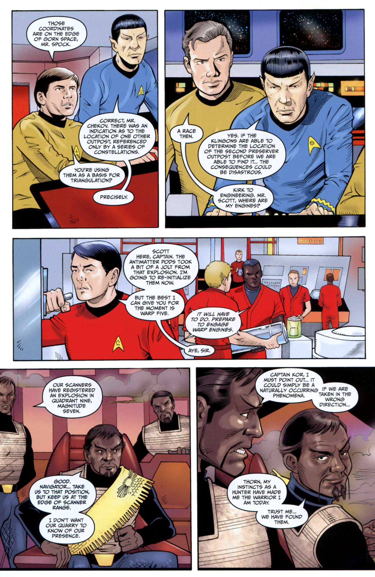 Read online Star Trek Year Four: The Enterprise Experiment comic -  Issue #5 - 10