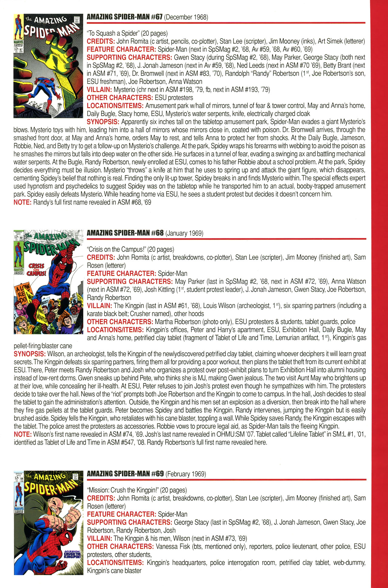 Read online Official Index to the Marvel Universe comic -  Issue #2 - 9