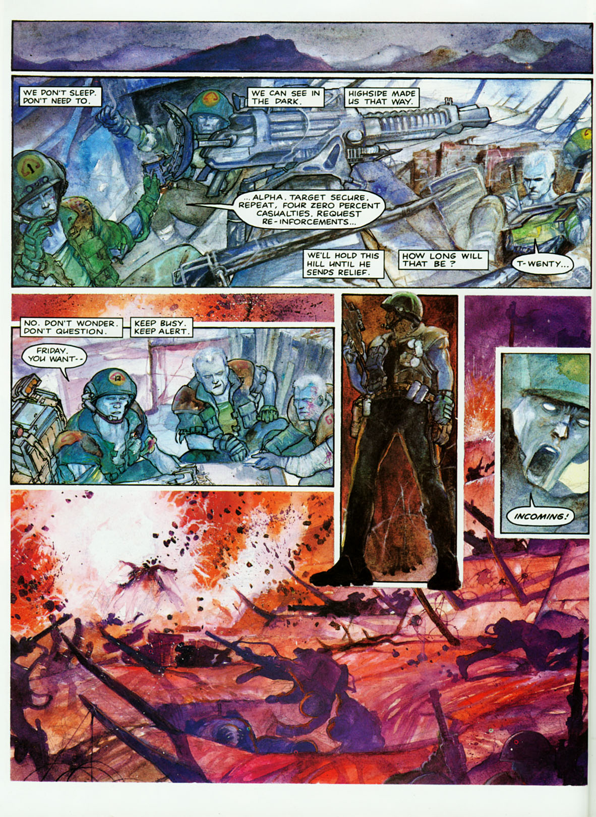 Read online Rogue Trooper: The War Machine comic -  Issue # TPB - 16