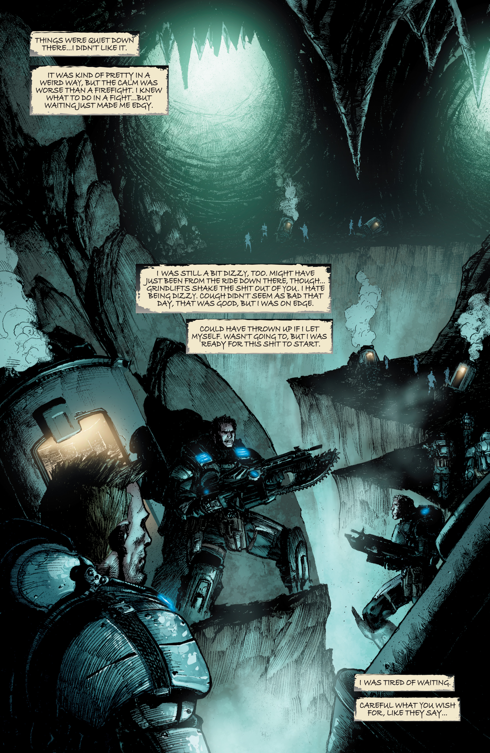 Read online Gears Of War comic -  Issue #8 - 9