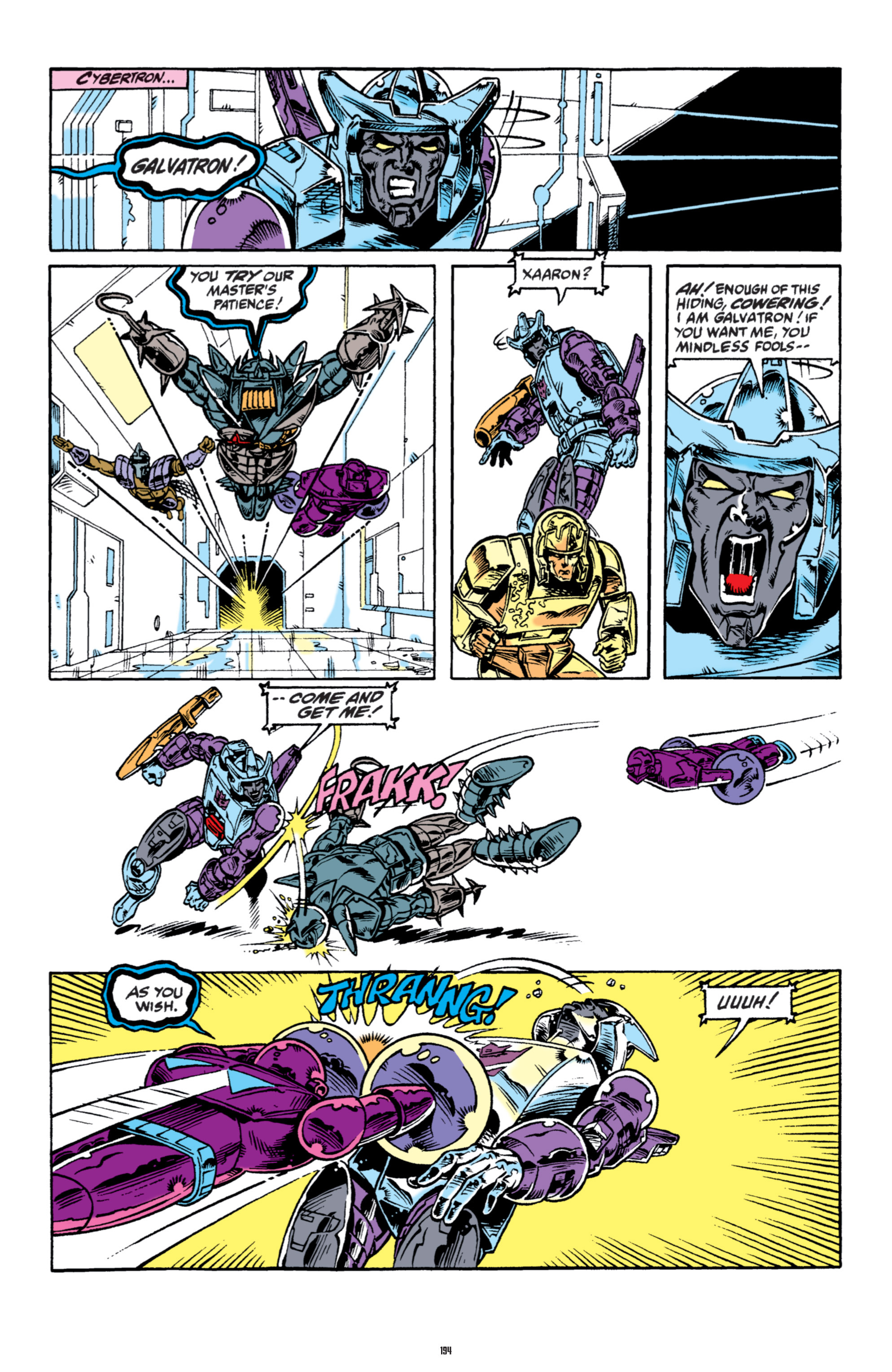 Read online The Transformers Classics comic -  Issue # TPB 6 - 194