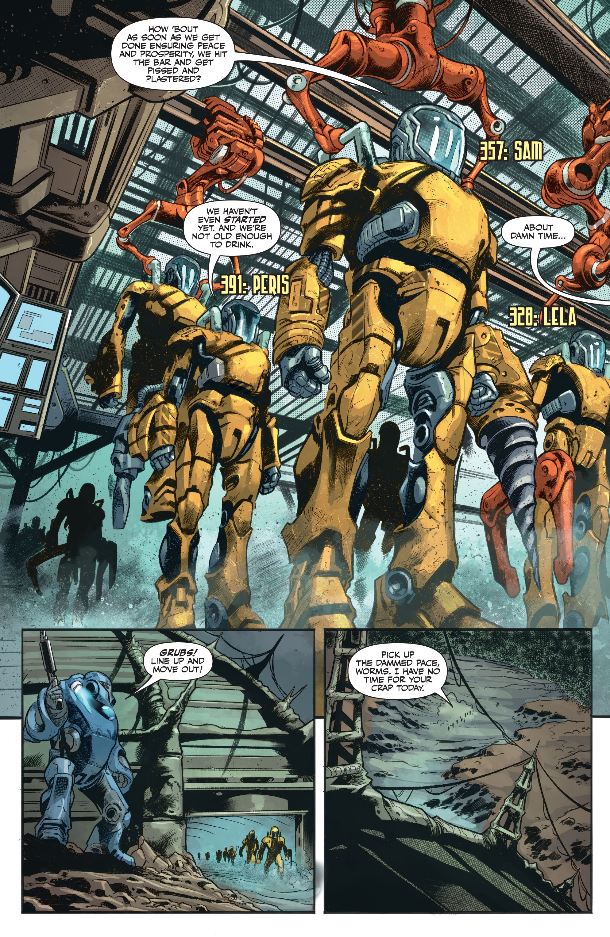 Read online Armorclads comic -  Issue #1 - 6