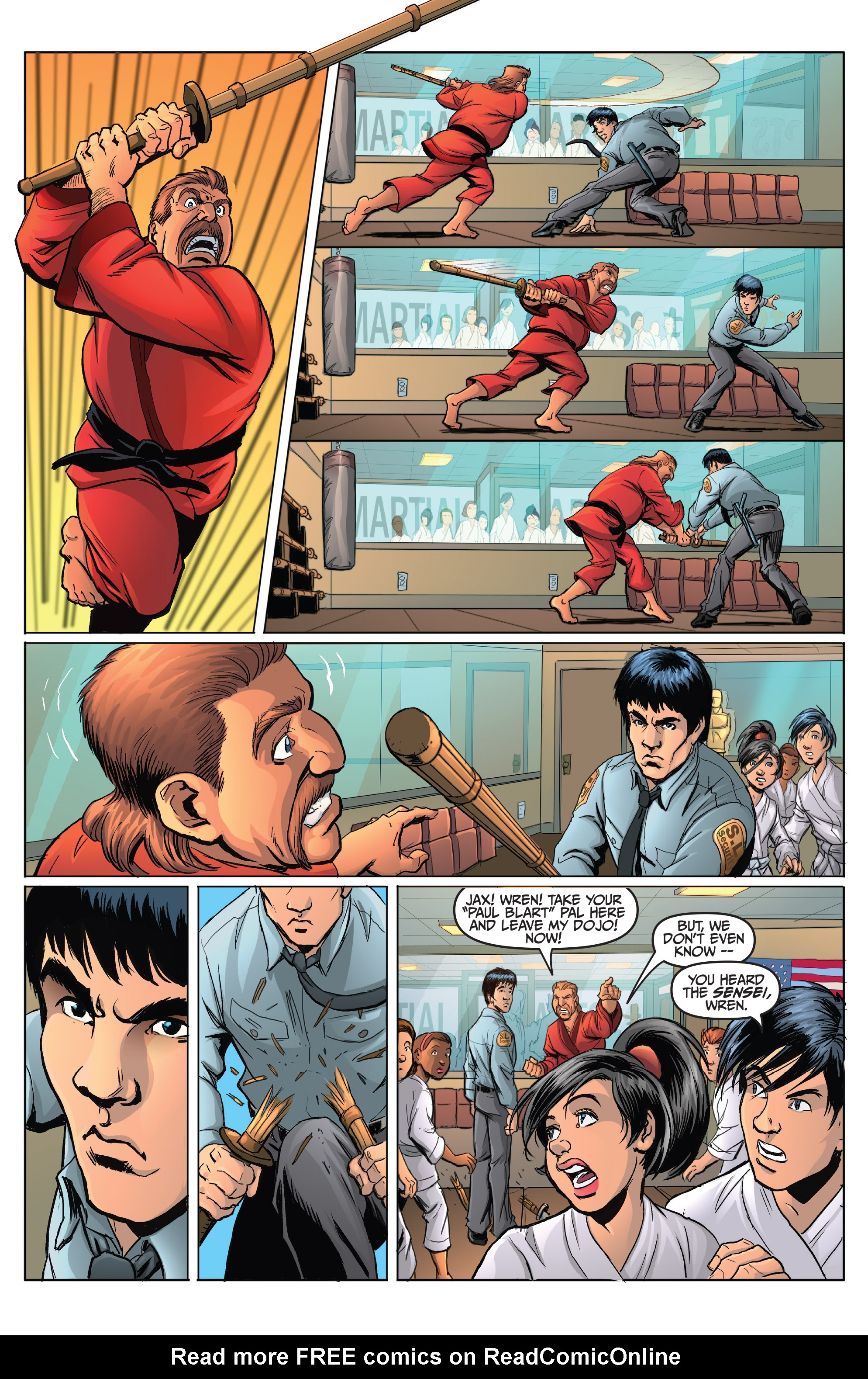 Read online Bruce Lee: The Dragon Rises comic -  Issue #1 - 9