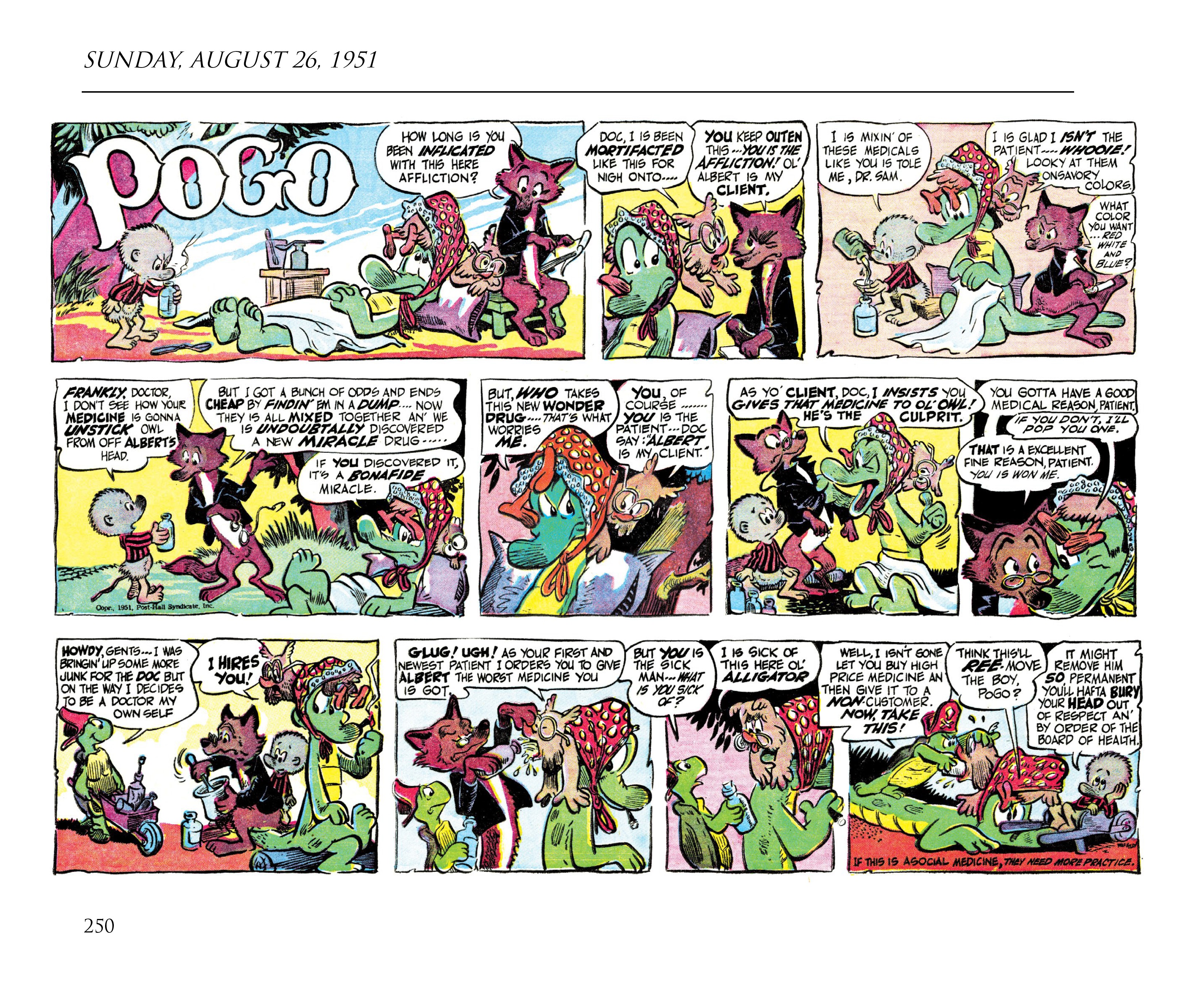 Read online Pogo by Walt Kelly: The Complete Syndicated Comic Strips comic -  Issue # TPB 2 (Part 3) - 68