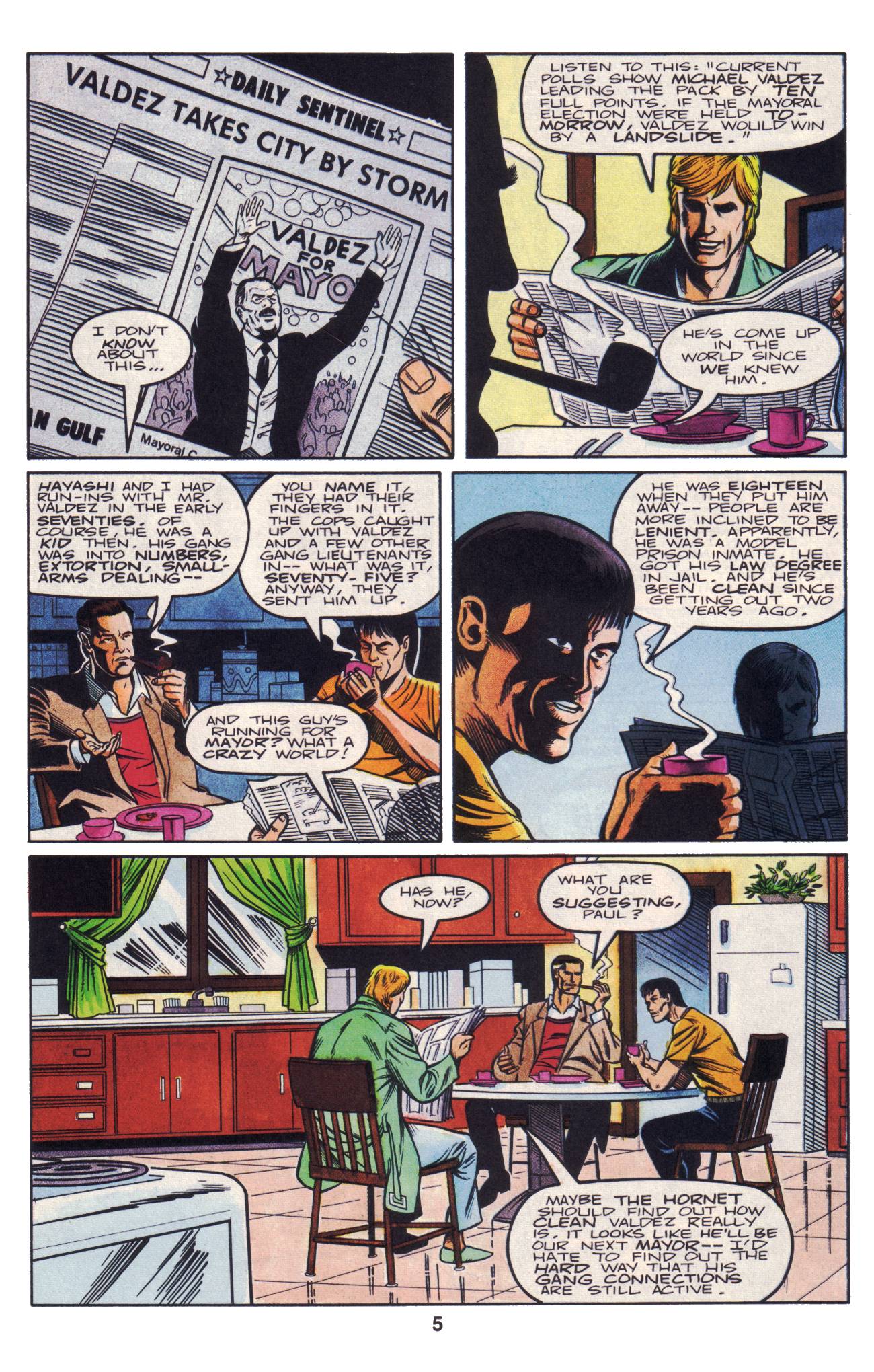 Read online The Green Hornet (1991) comic -  Issue #5 - 6