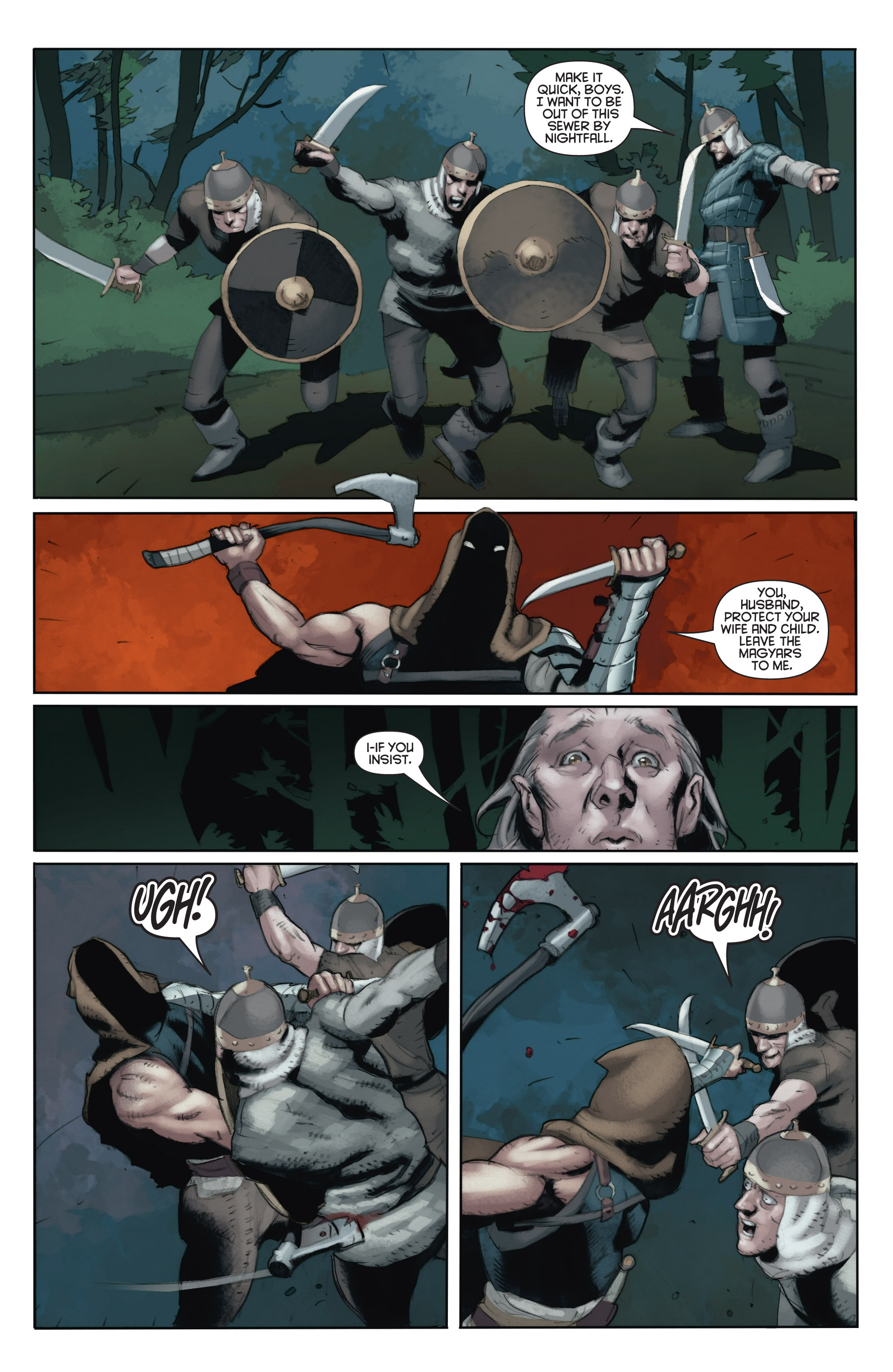 Read online Eternal Warrior: Days of Steel comic -  Issue #1 - 21