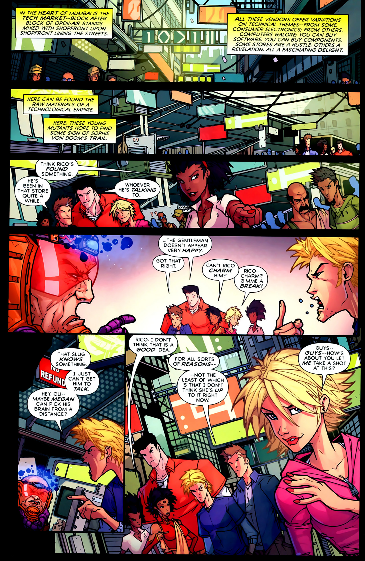 Read online GeNext: United comic -  Issue #3 - 11