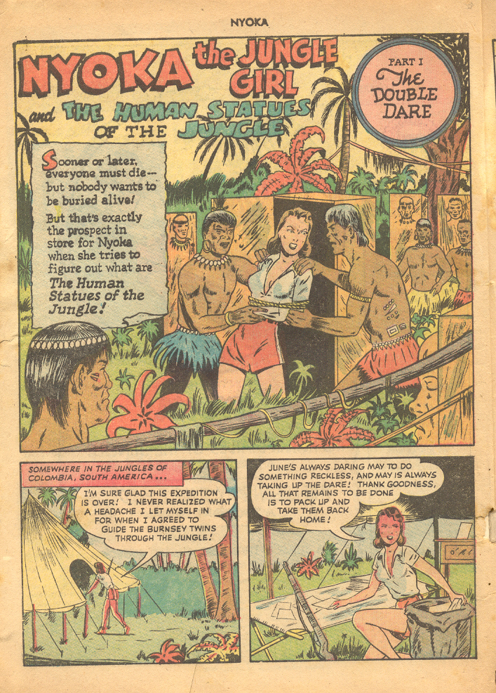 Read online Nyoka the Jungle Girl (1945) comic -  Issue #28 - 4