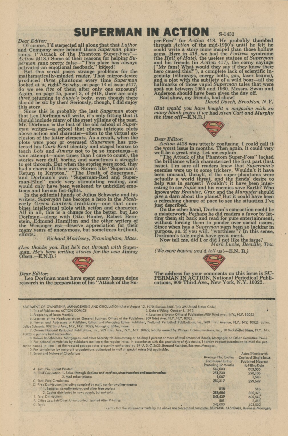 Read online Action Comics (1938) comic -  Issue #422 - 22