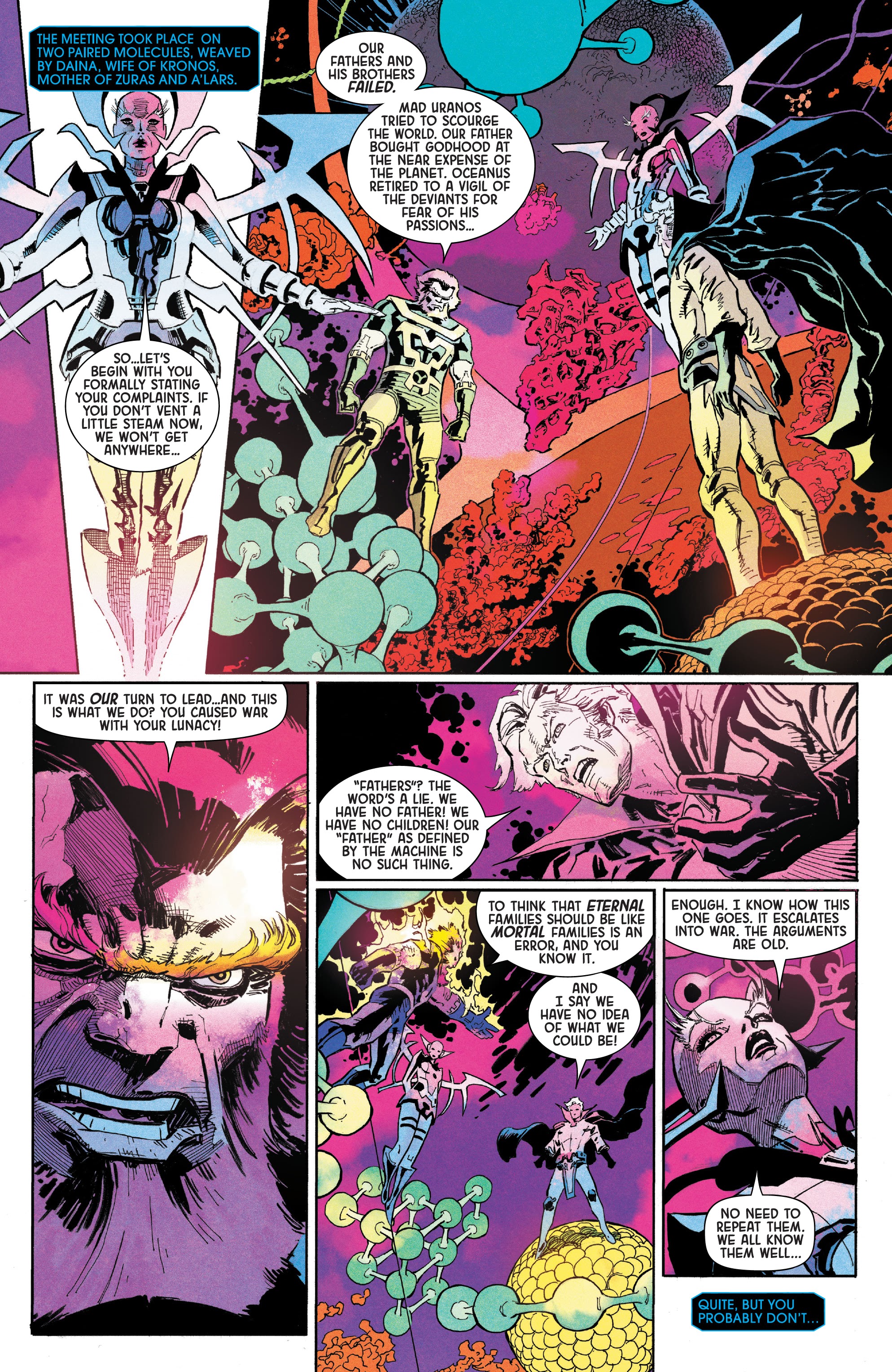 Read online Eternals: Thanos Rises comic -  Issue # Full - 8