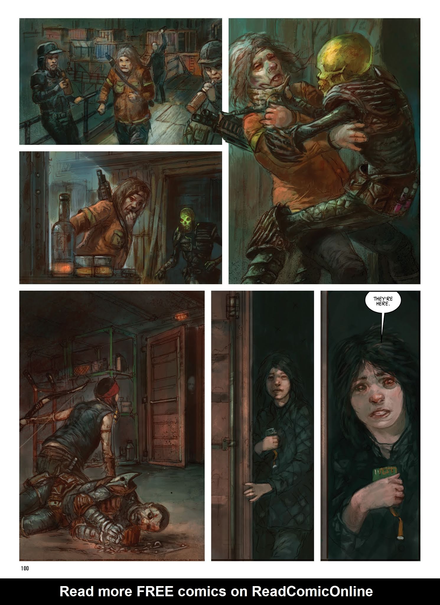 Read online The Dark Judges: The Fall of Deadworld comic -  Issue # TPB - 101
