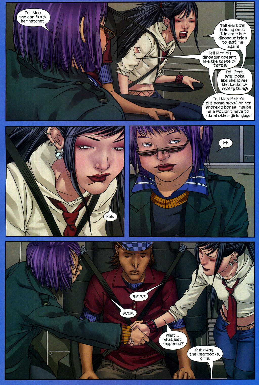 Read online Runaways (2005) comic - Issue #17.