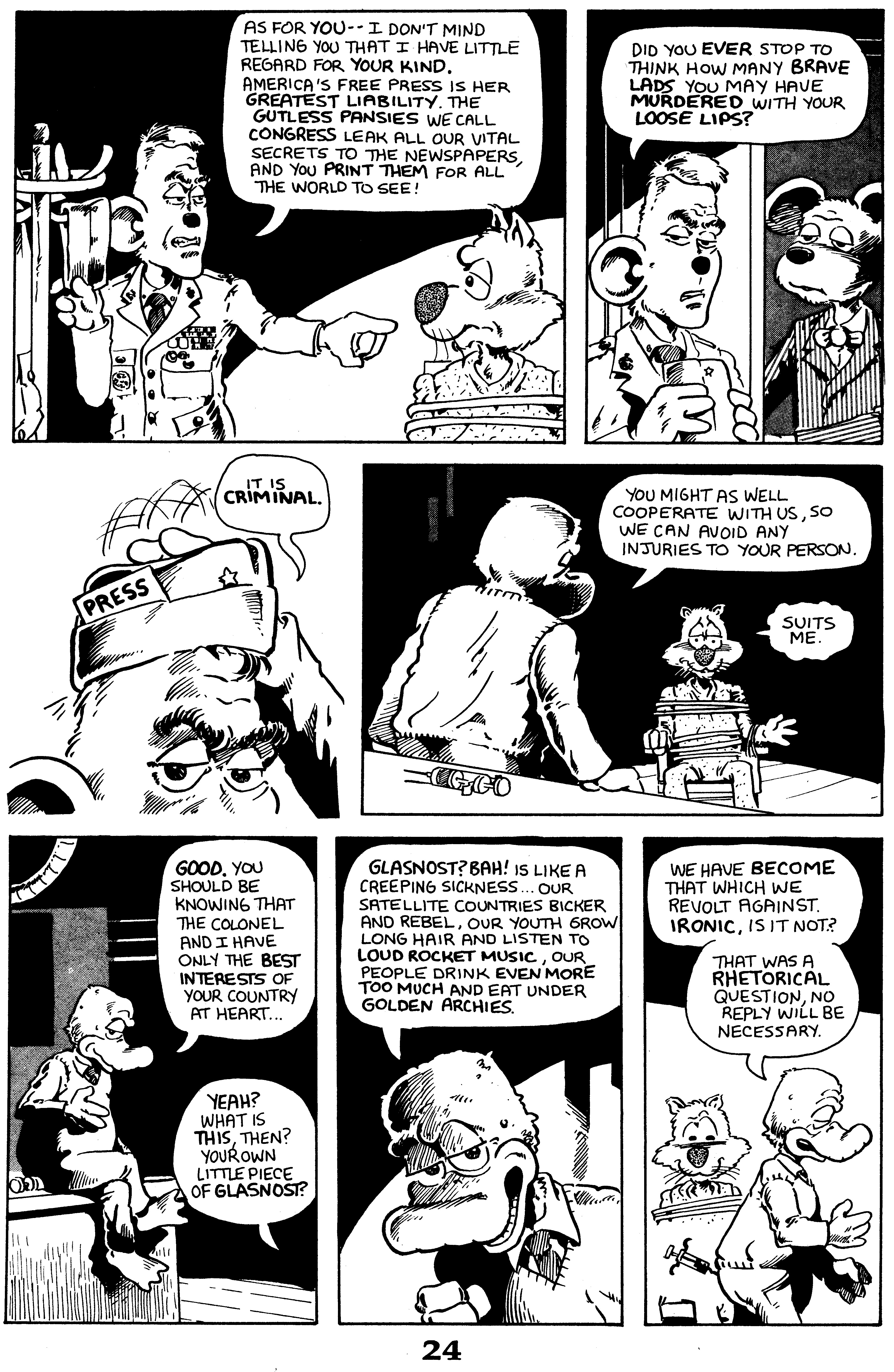 Read online Critters comic -  Issue #26 - 26