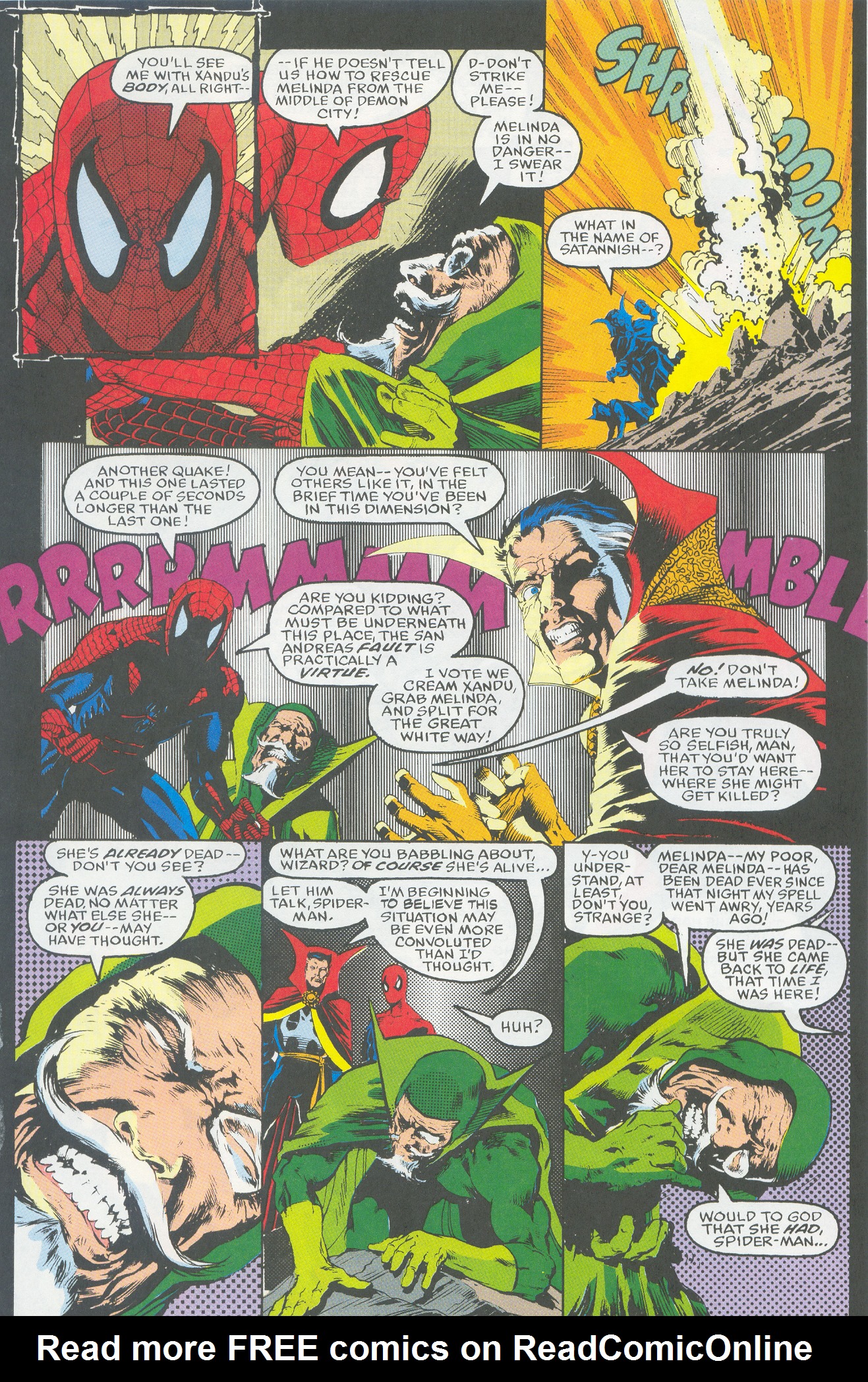Read online Spider-Man/Dr. Strange: "The Way to Dusty Death" comic -  Issue # Full - 55