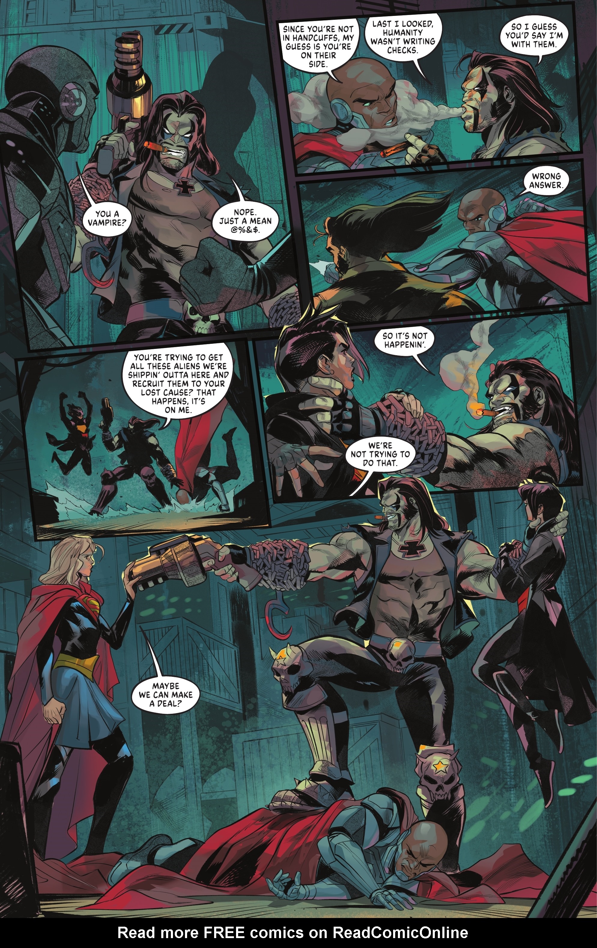 Read online DC vs. Vampires comic -  Issue #11 - 9