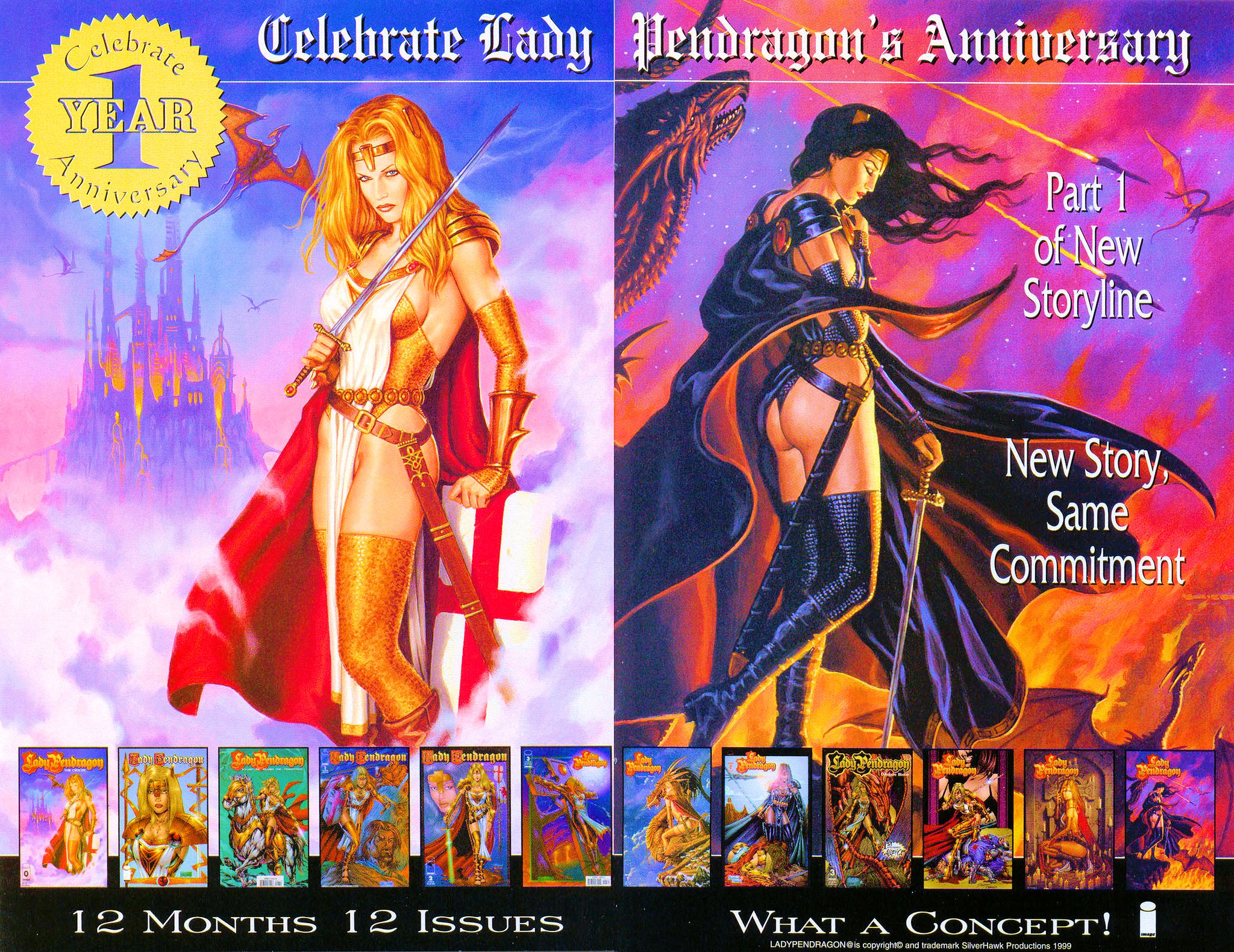 Read online Lady Pendragon comic -  Issue #6 - 25