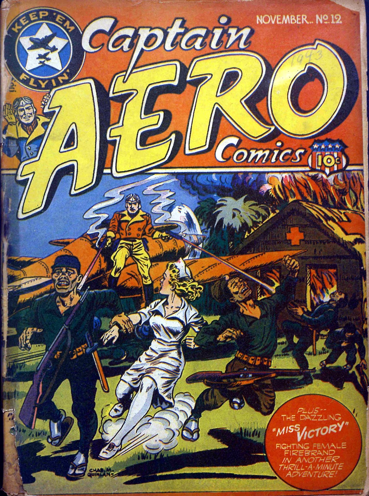 Captain Aero Comics issue 12 - Page 2