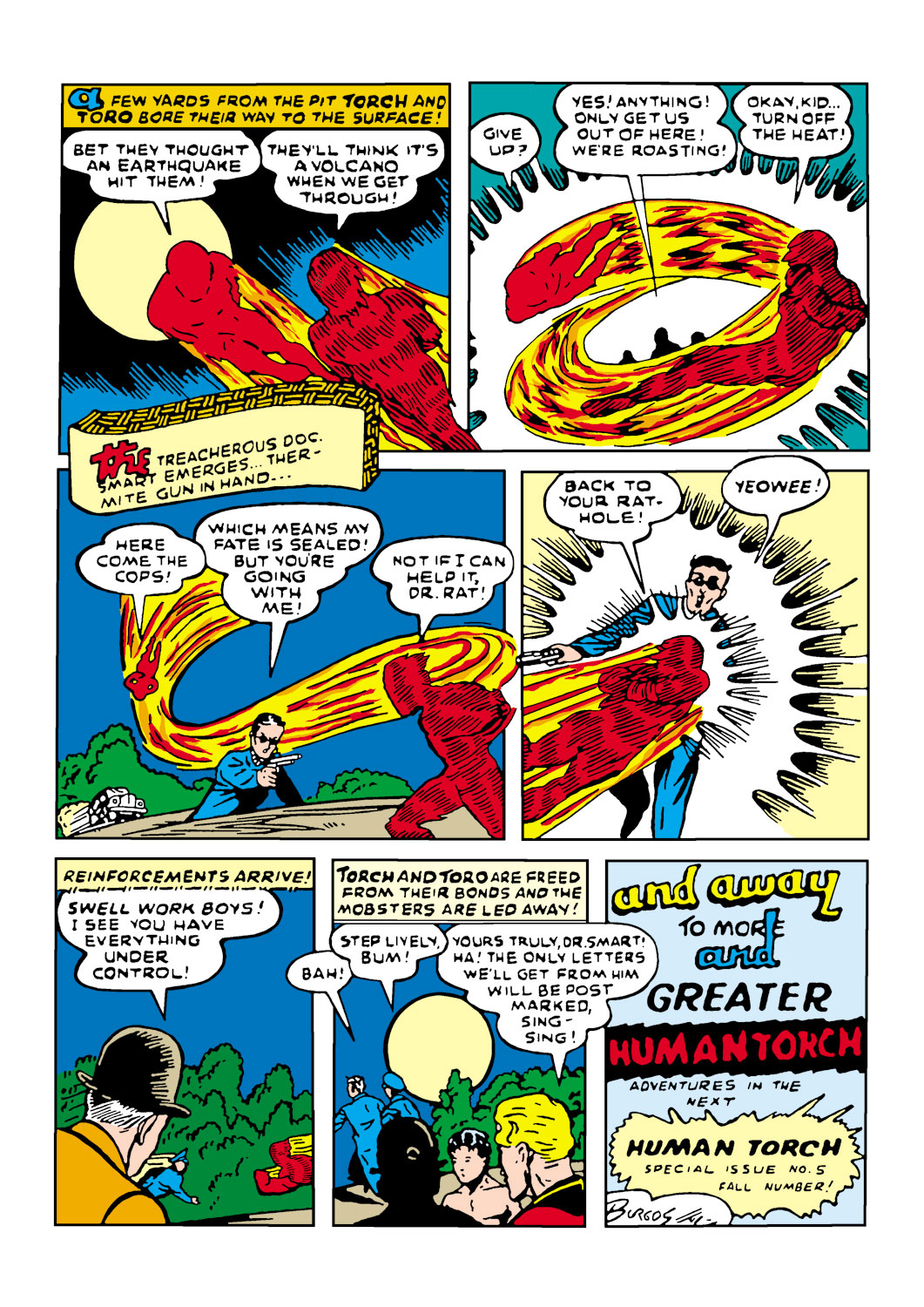 Read online The Human Torch (1940) comic -  Issue #5a - 44