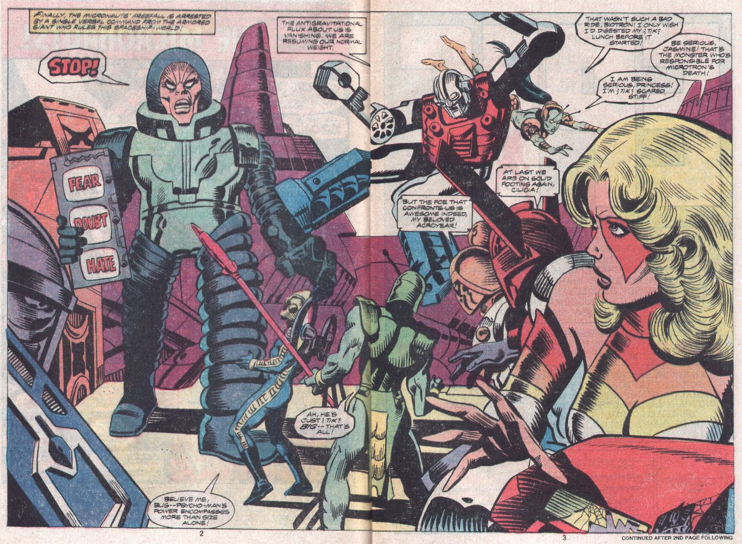 Read online Micronauts (1979) comic -  Issue #16 - 3