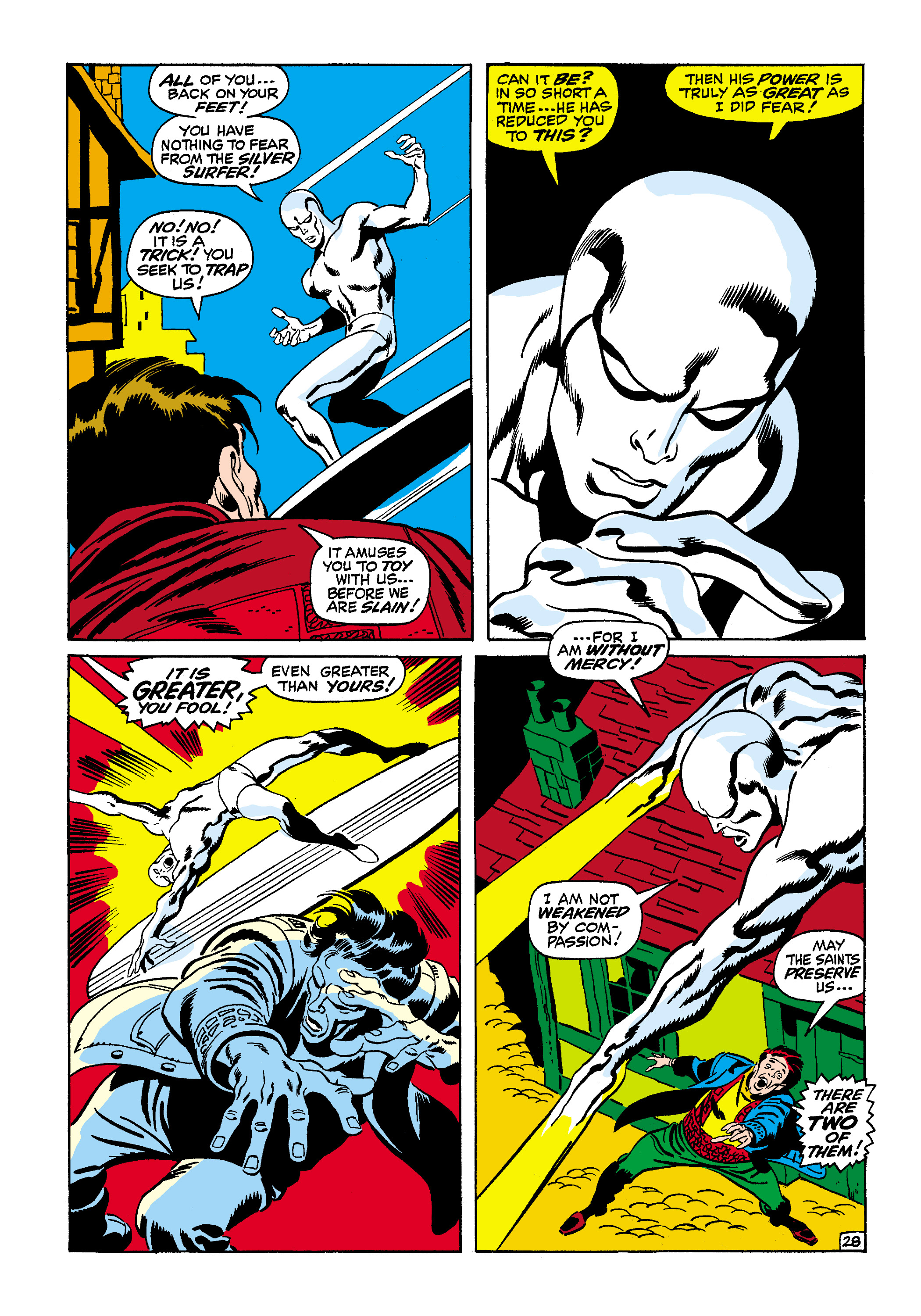 Read online Marvel Masterworks: The Silver Surfer comic -  Issue # TPB 2 (Part 1) - 35