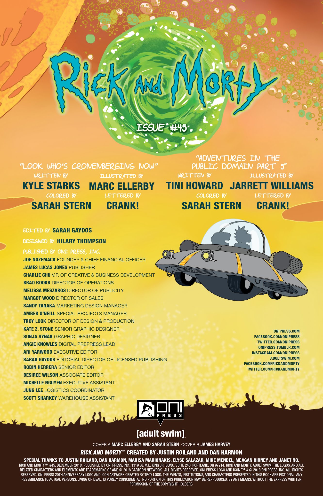 Read online Rick and Morty comic -  Issue #45 - 2