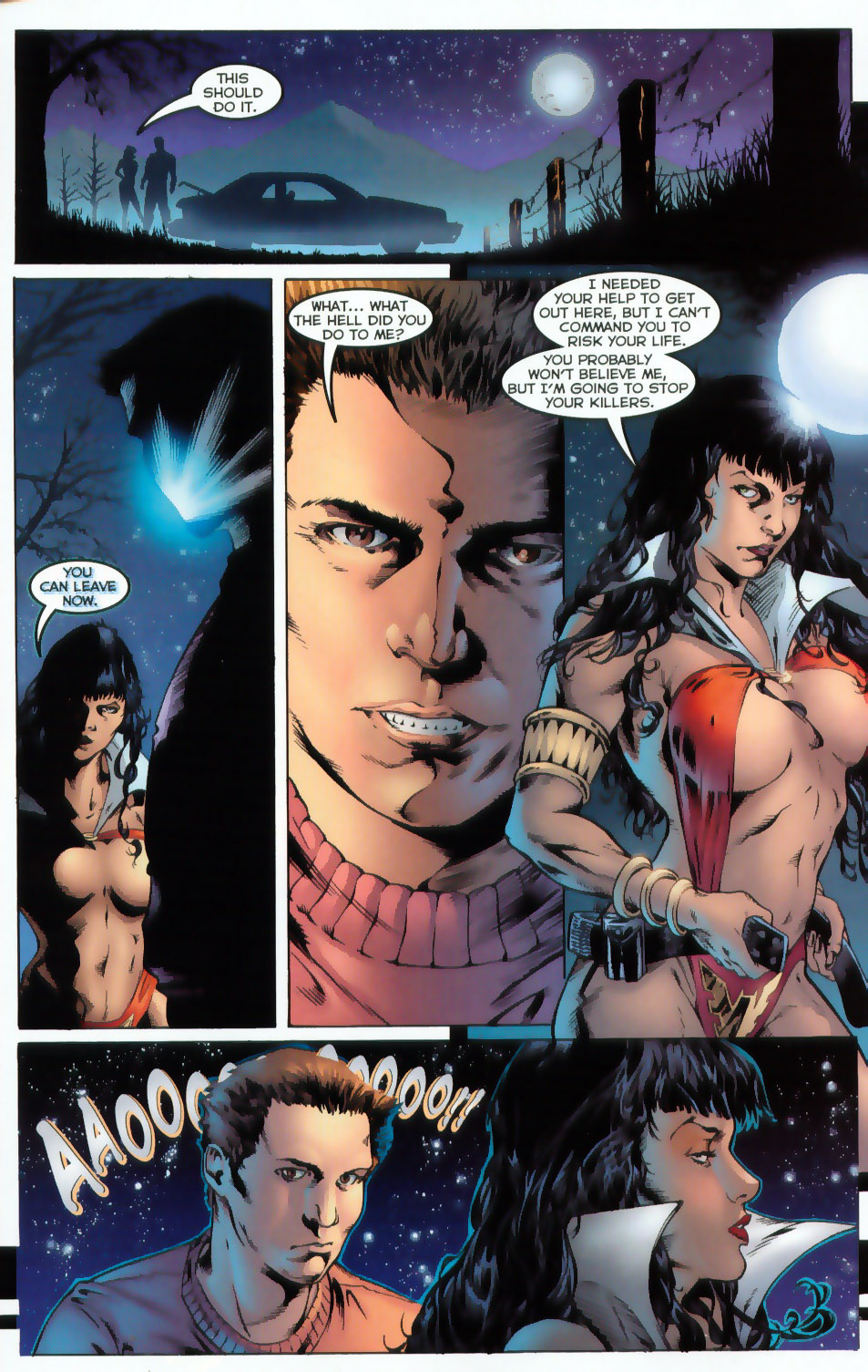 Read online Vampirella (2001) comic -  Issue #16 - 22