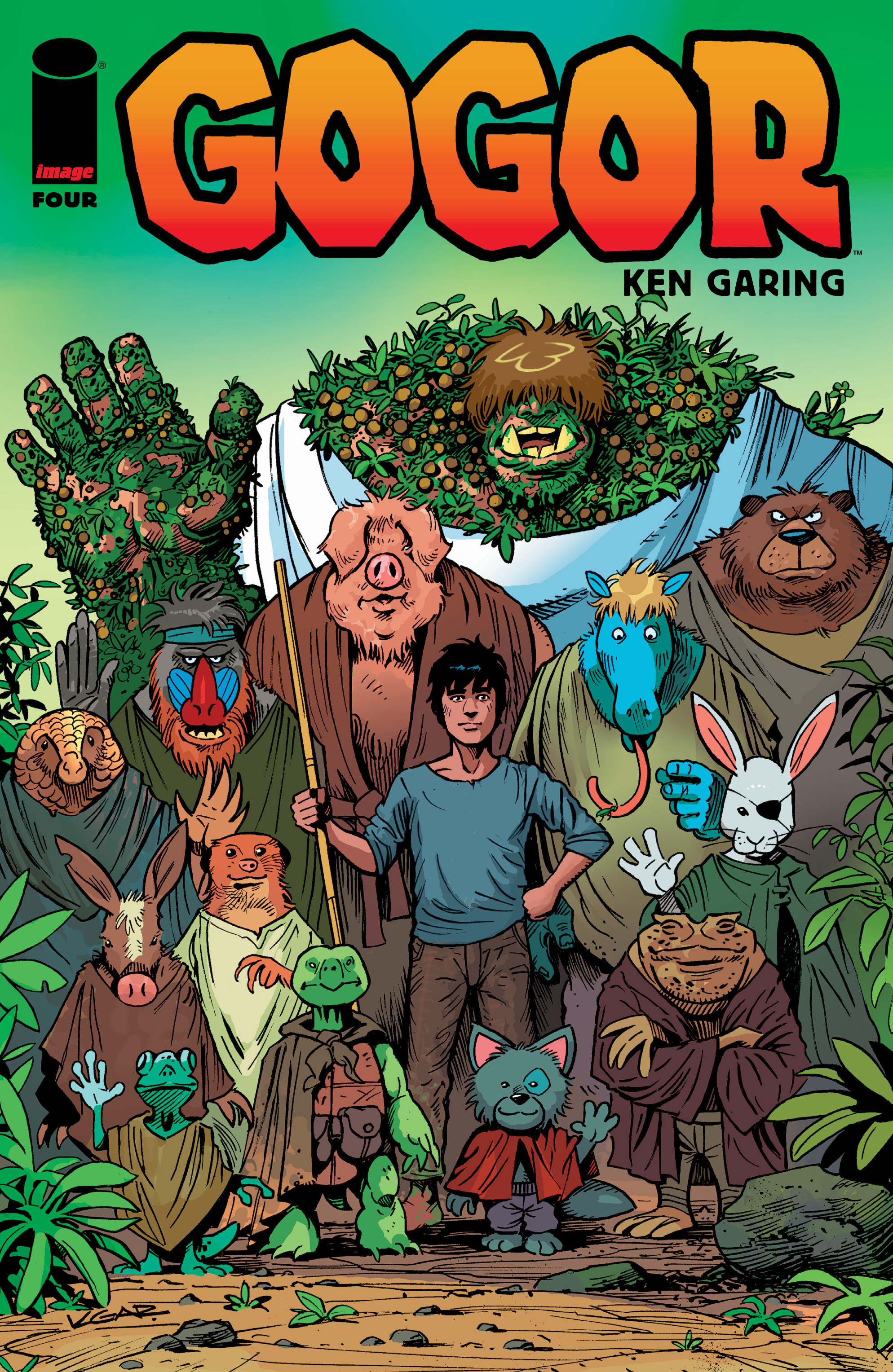 Read online Gogor comic -  Issue #4 - 1