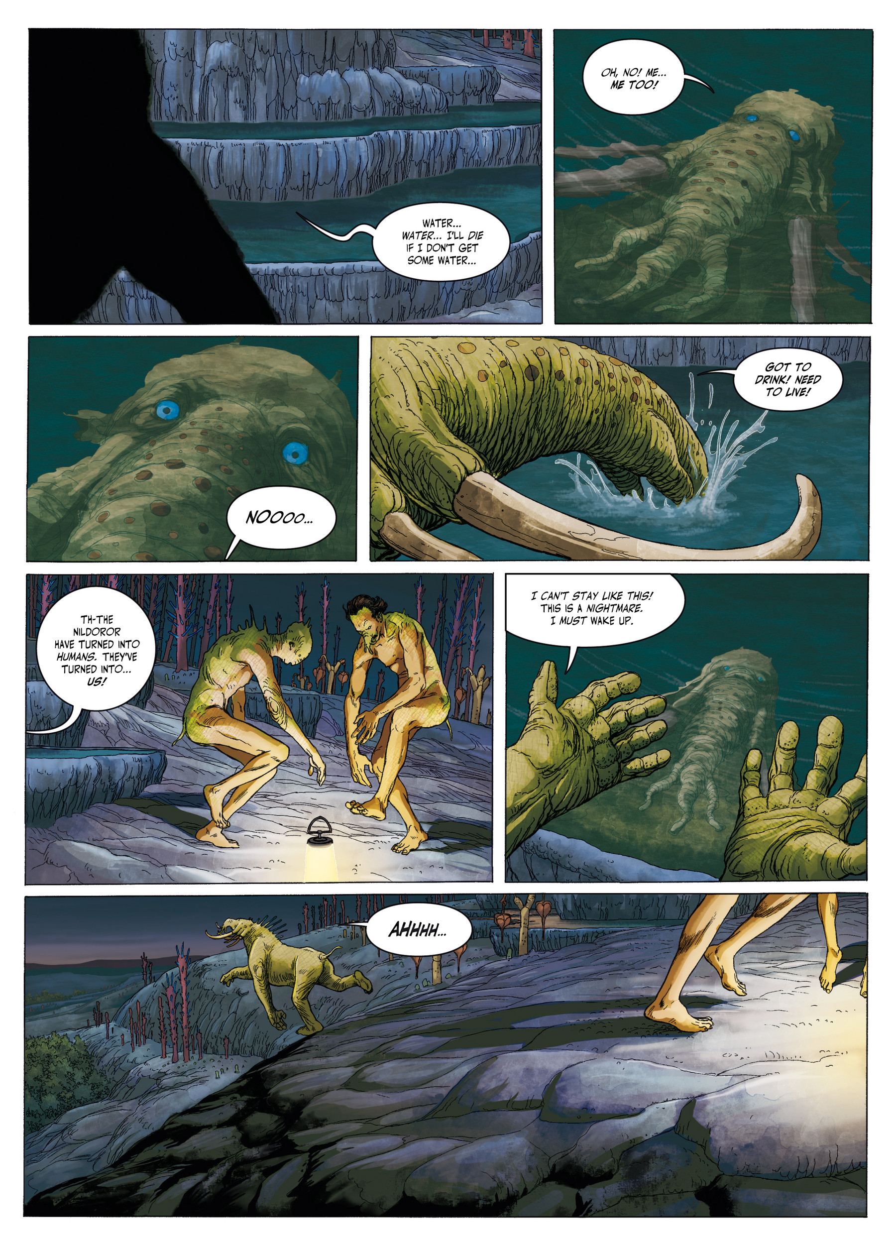 Read online Robert Silverberg's COLONIES comic -  Issue #1 - 34