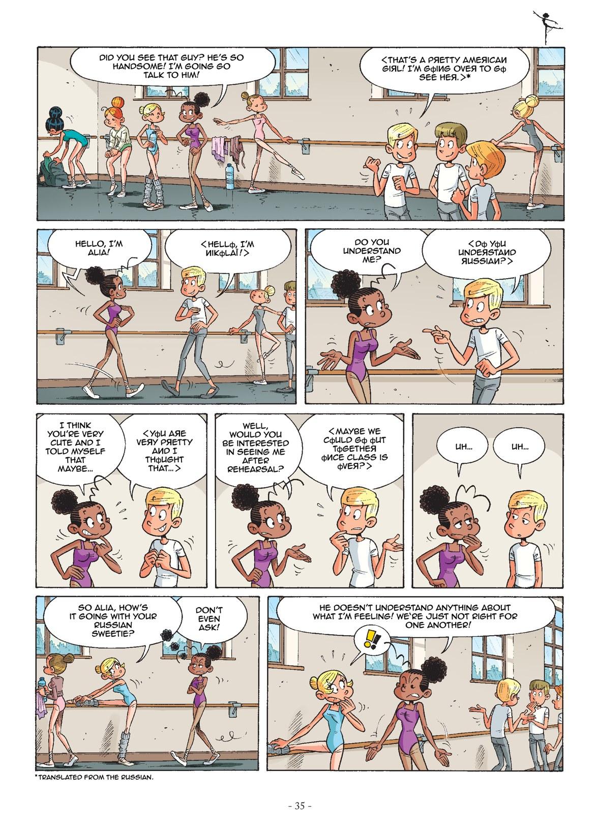 Read online Dance Class comic -  Issue #5 - 36