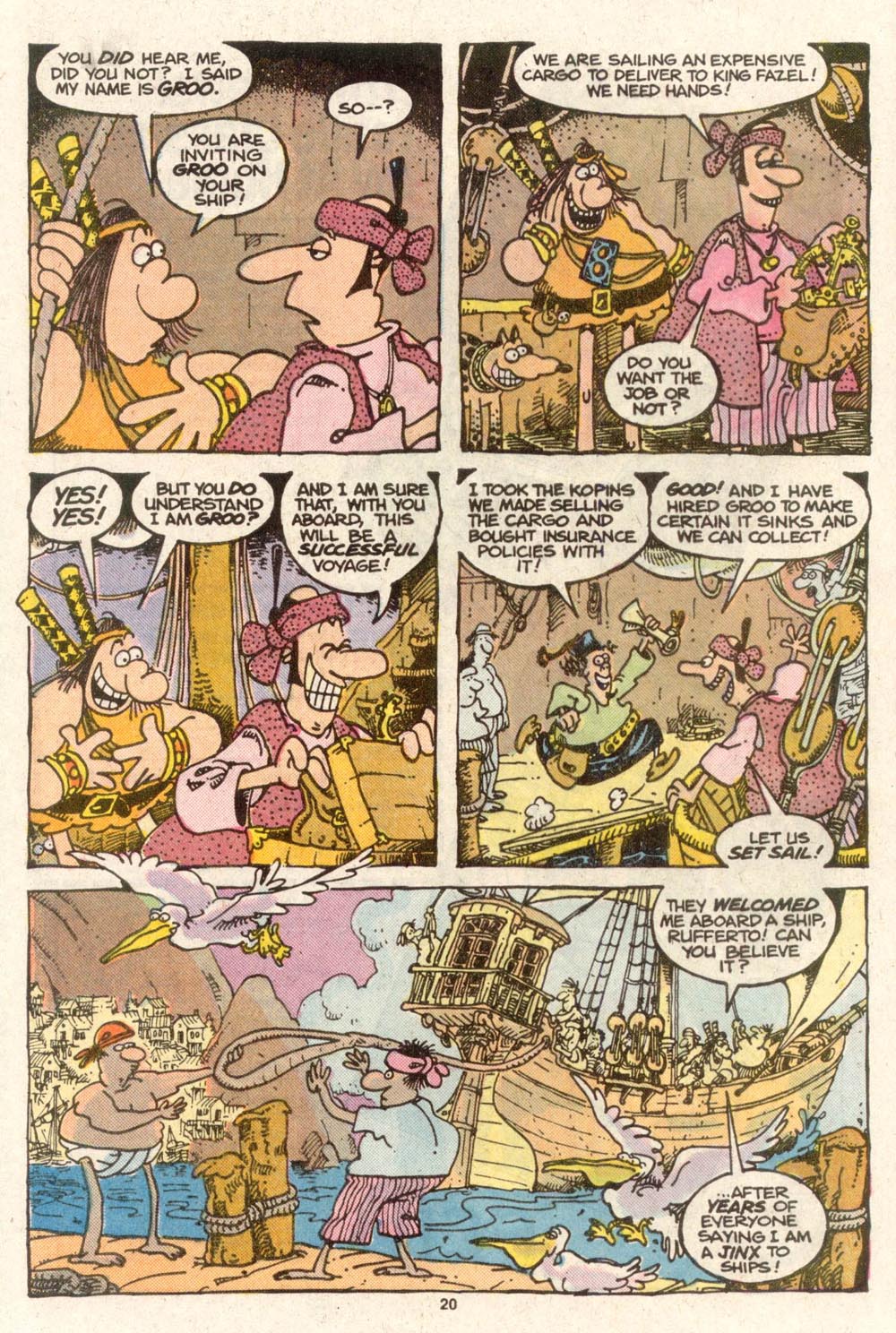 Read online Sergio Aragonés Groo the Wanderer comic -  Issue #48 - 21