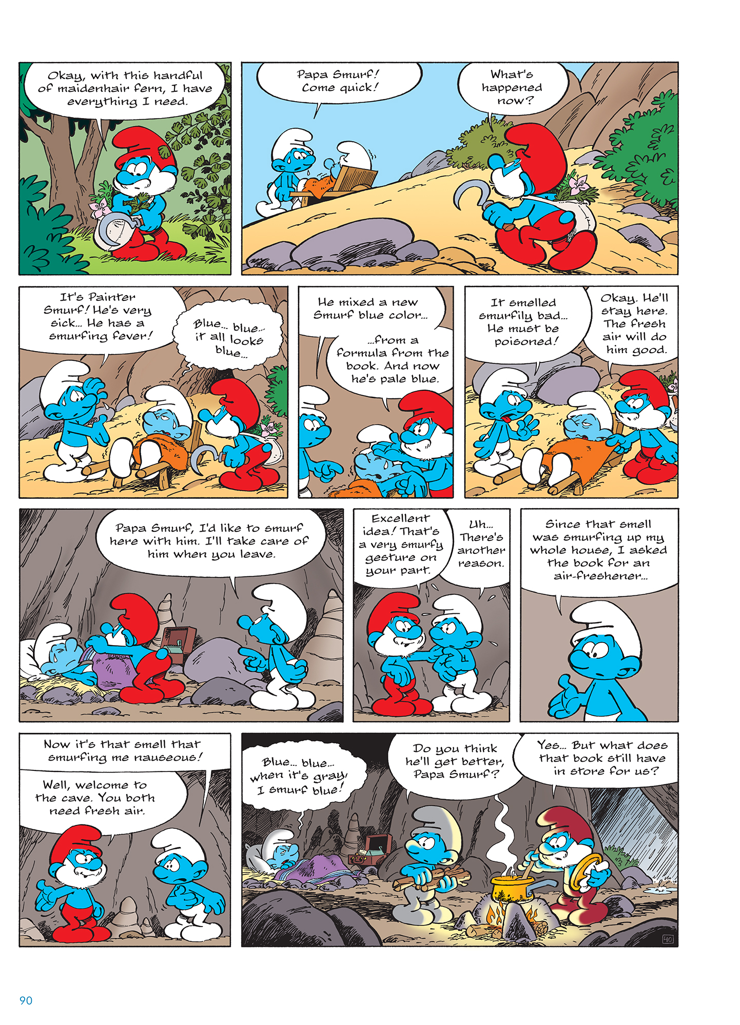Read online The Smurfs Tales comic -  Issue # TPB 2 (Part 1) - 92