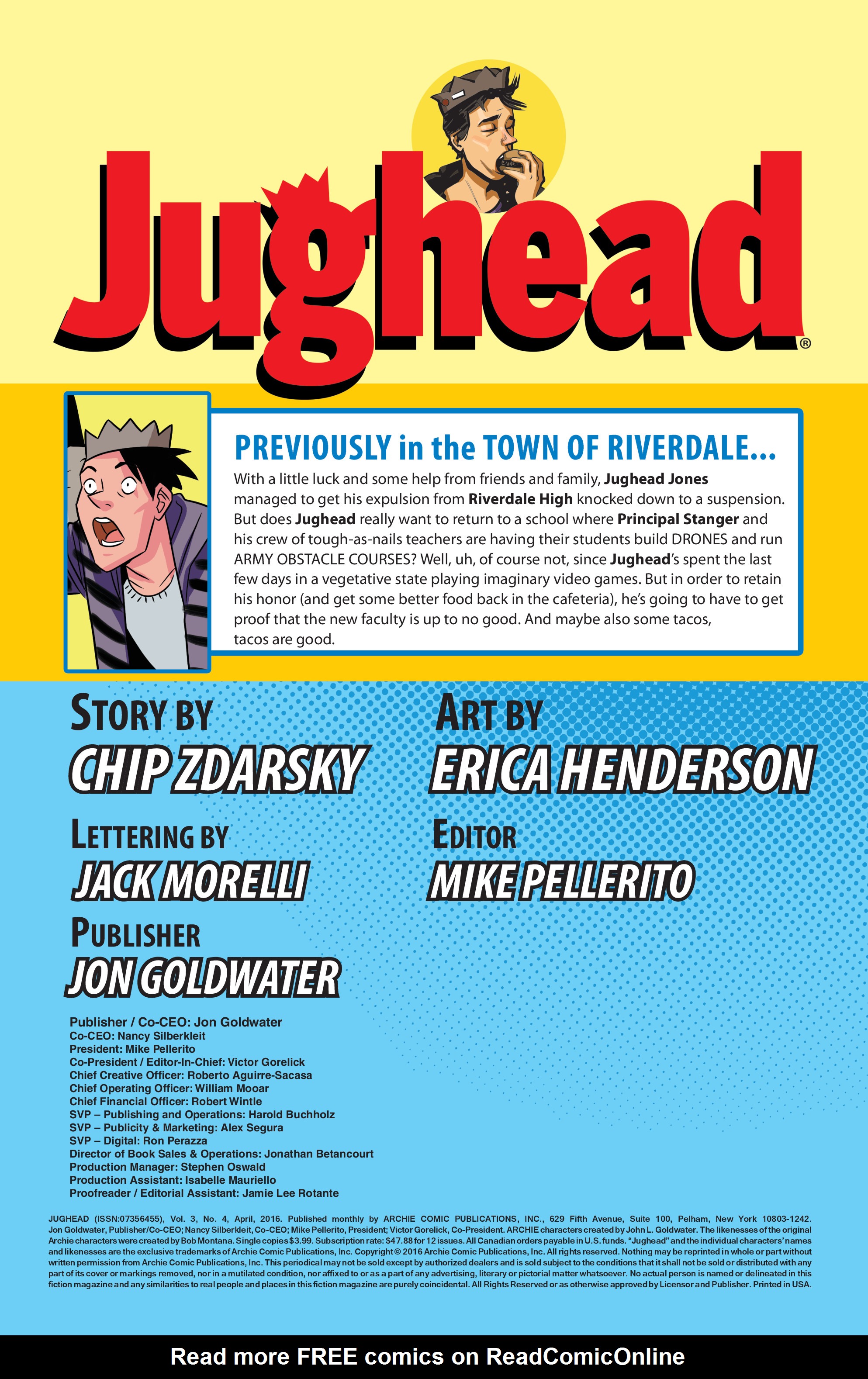 Read online Jughead (2015) comic -  Issue #4 - 2